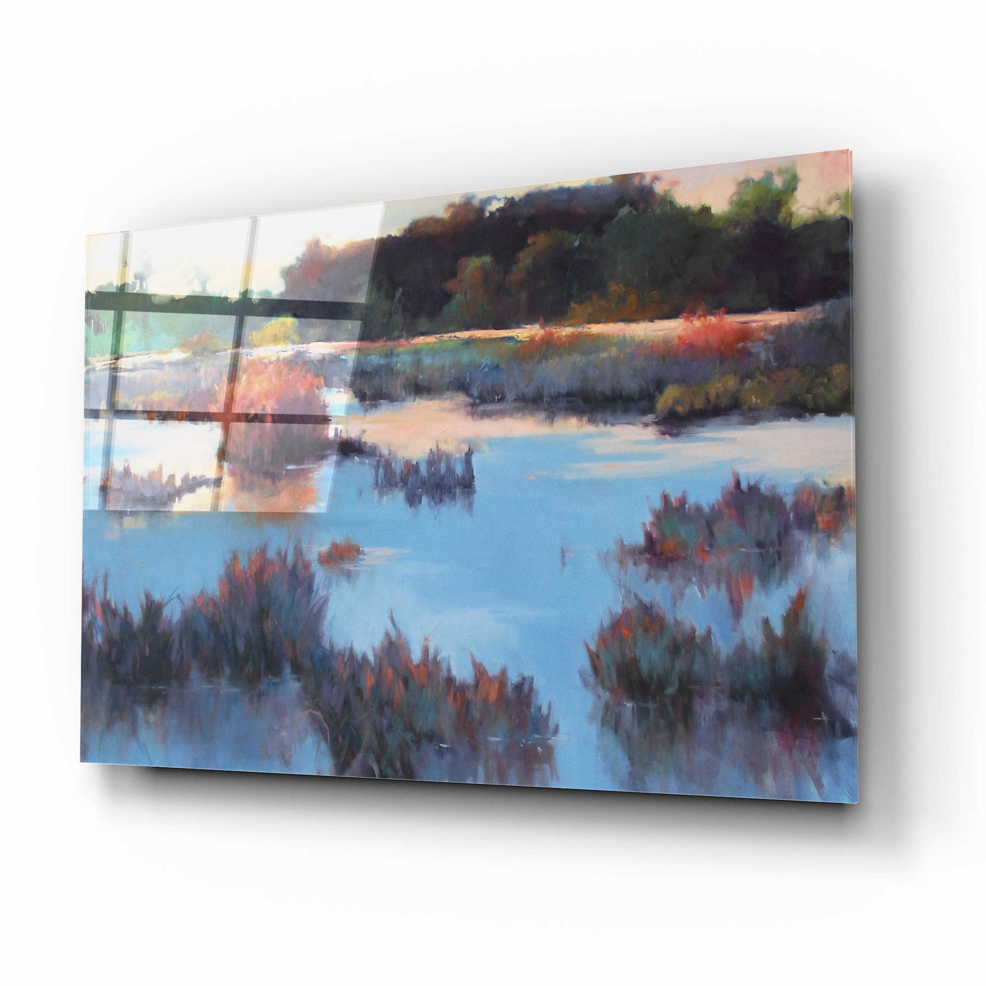 Epic Art 'Ace Basin Creek' by Madeline Dukes, Acrylic Glass Wall Art,16x12