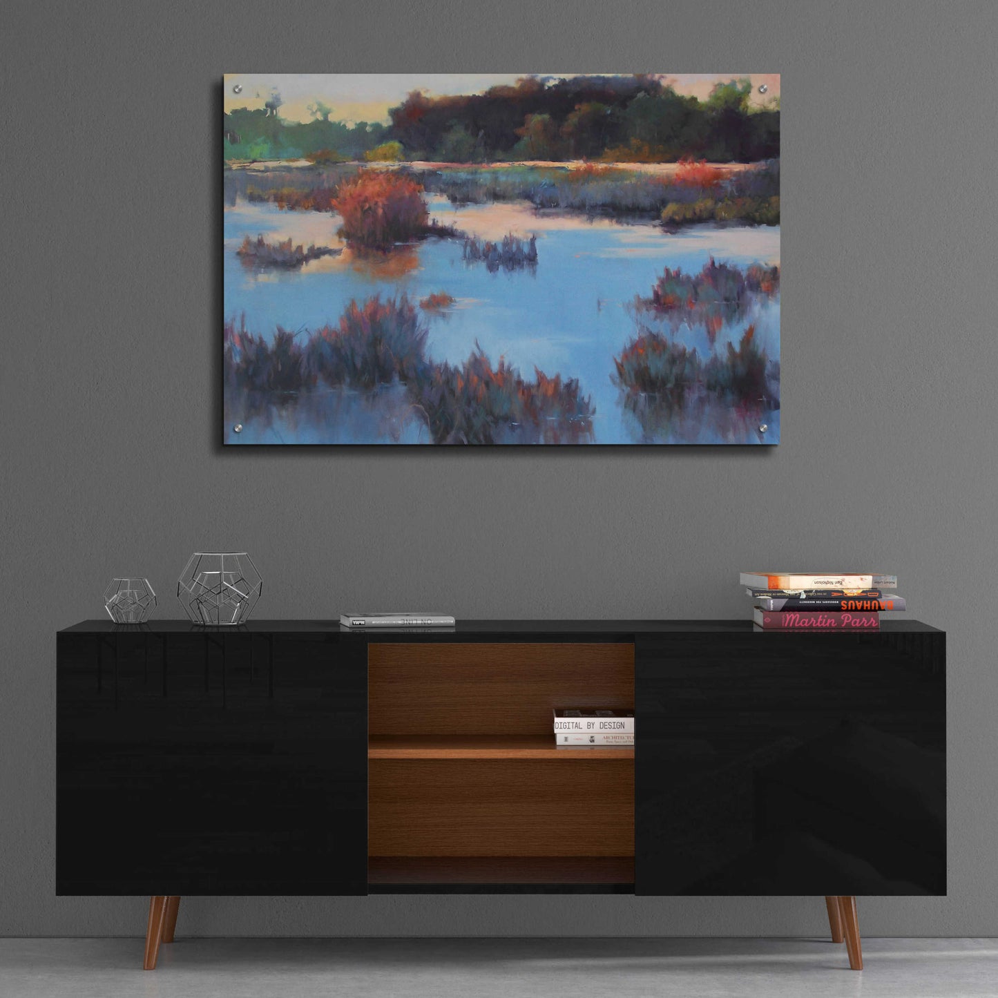 Epic Art 'Ace Basin Creek' by Madeline Dukes, Acrylic Glass Wall Art,36x24