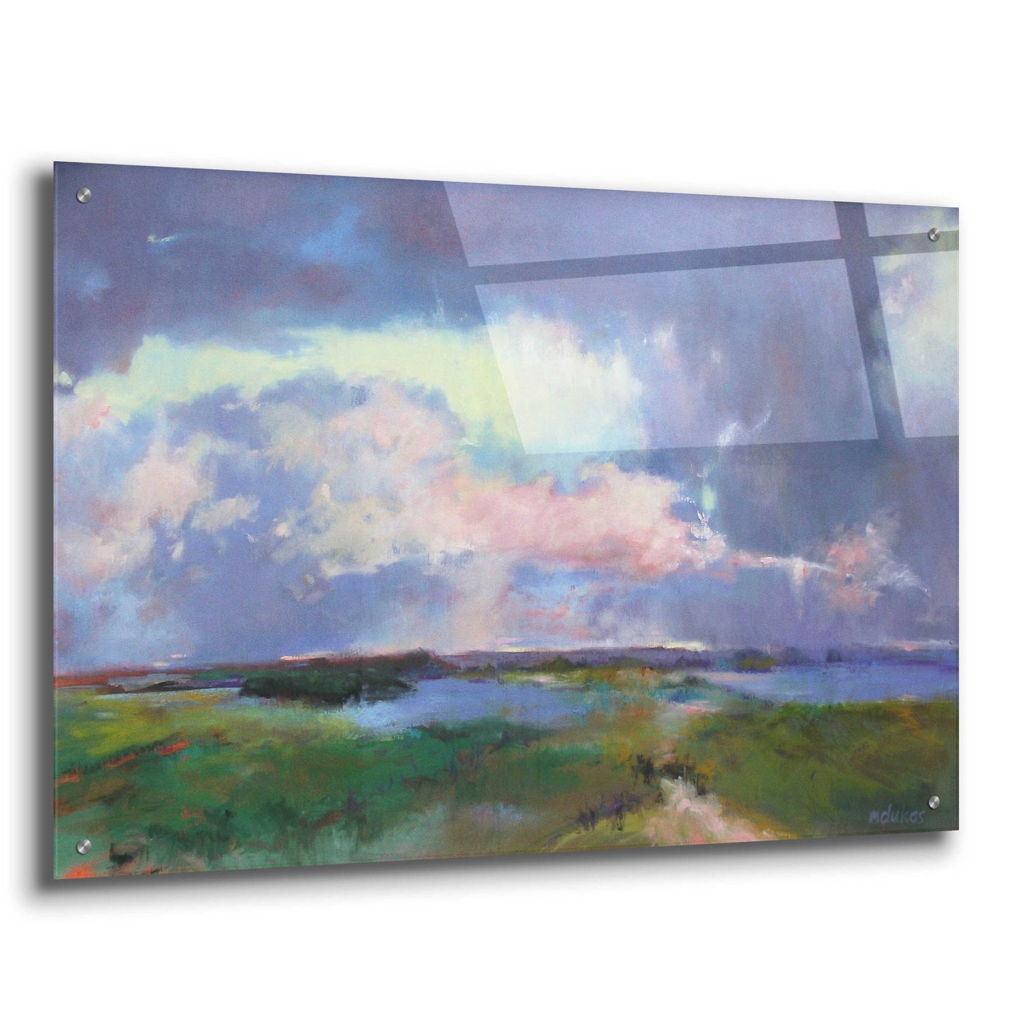 Epic Art 'Converging Storms' by Madeline Dukes, Acrylic Glass Wall Art,36x24