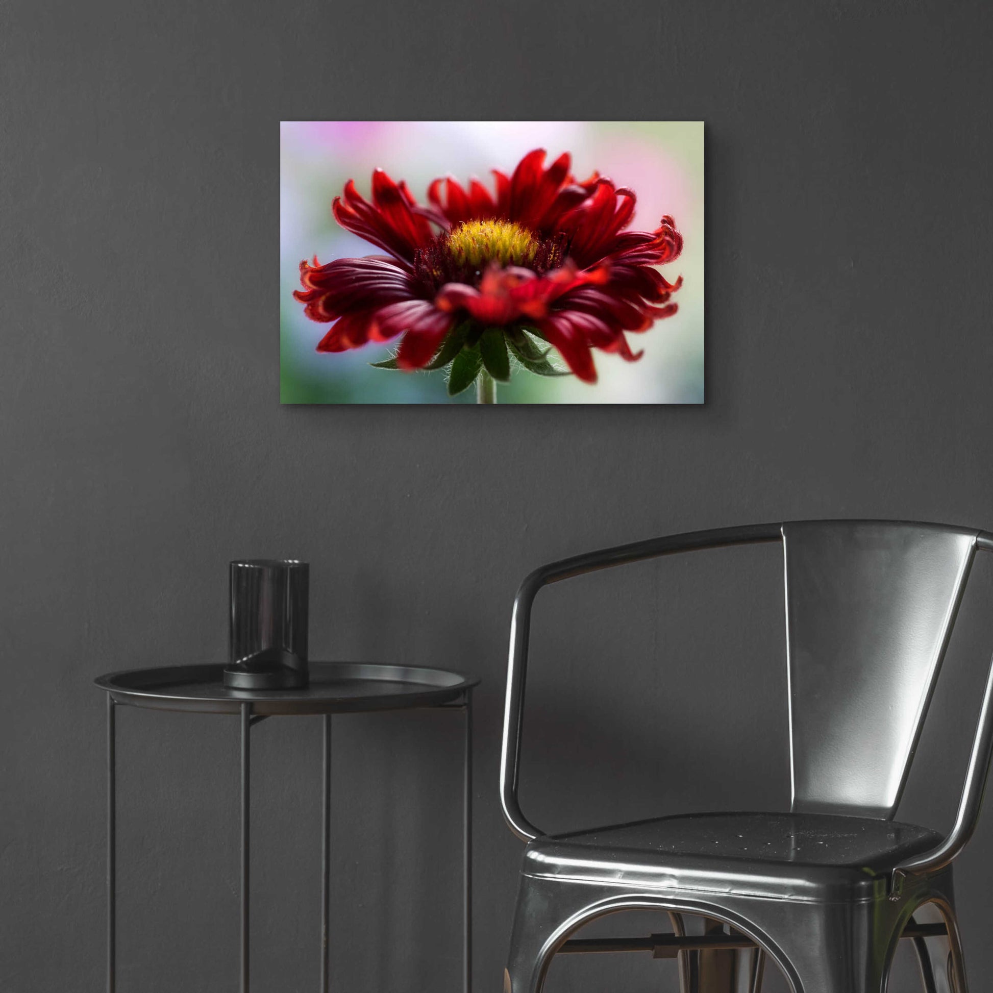 Epic Art 'Flame' by Mandy Disher, Acrylic Glass Wall Art,24x16