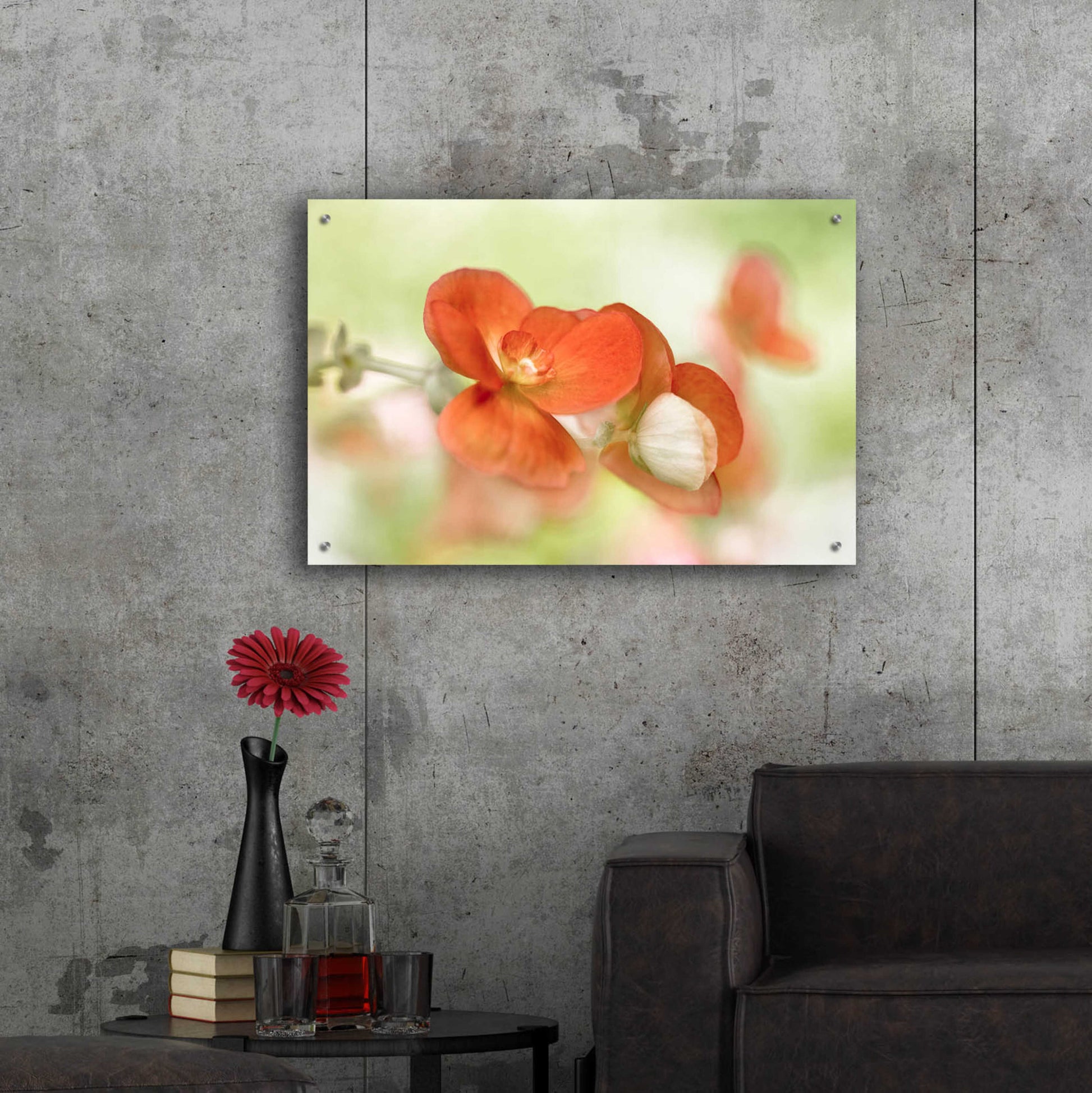 Epic Art 'Summer Glow' by Mandy Disher, Acrylic Glass Wall Art,36x24