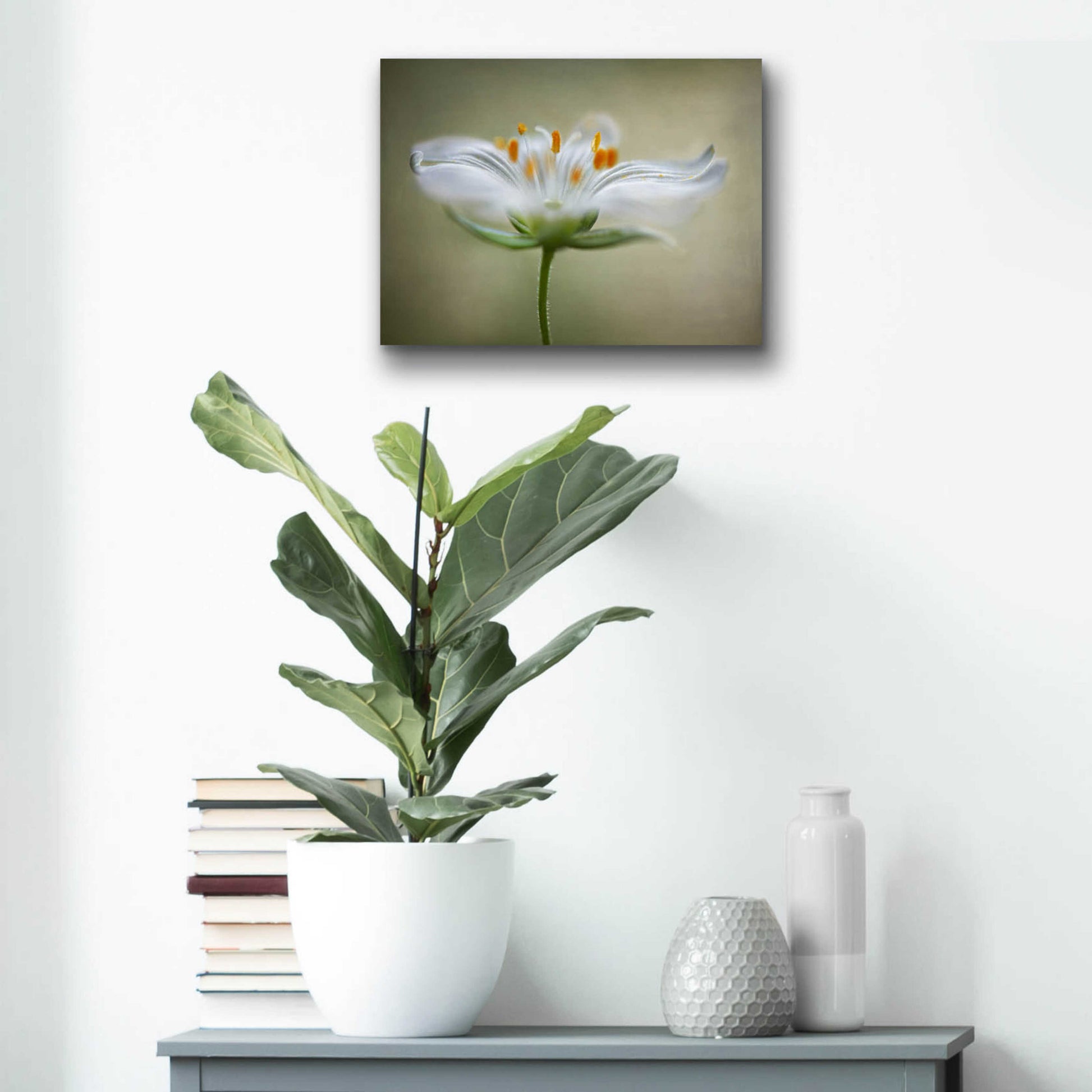 Epic Art 'Summer Swirl' by Mandy Disher, Acrylic Glass Wall Art,16x12