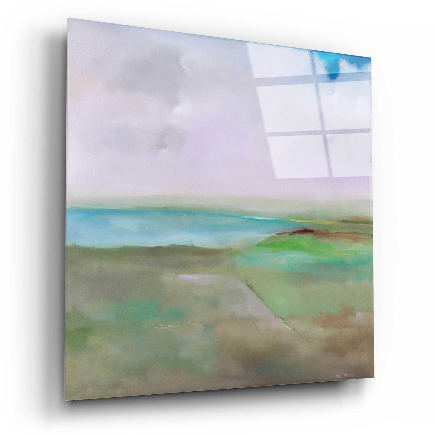 Epic Art 'Crossroads' by Michael A. Diliberto, Acrylic Glass Wall Art,12x12