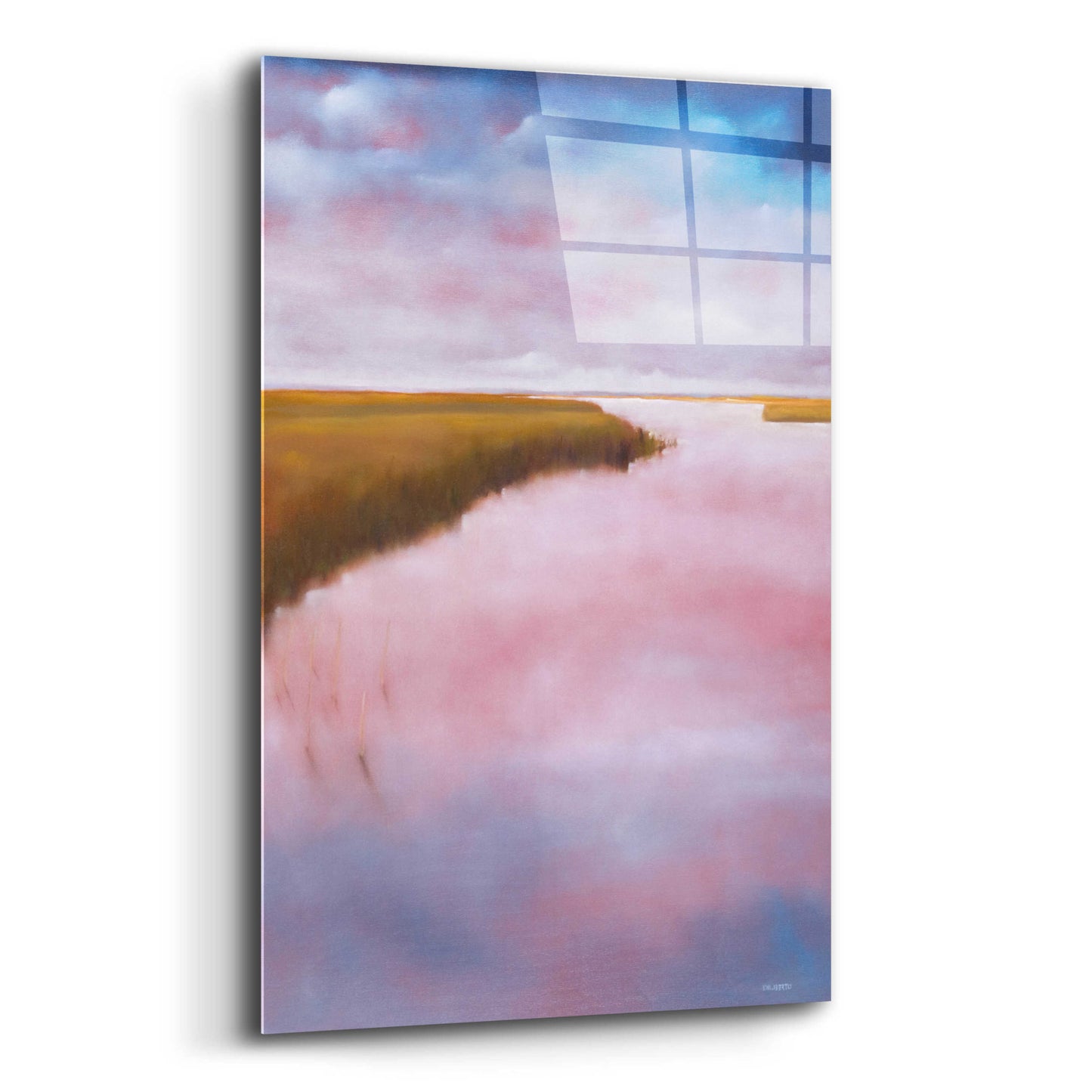 Epic Art 'Lowlands' by Michael A. Diliberto, Acrylic Glass Wall Art,12x16