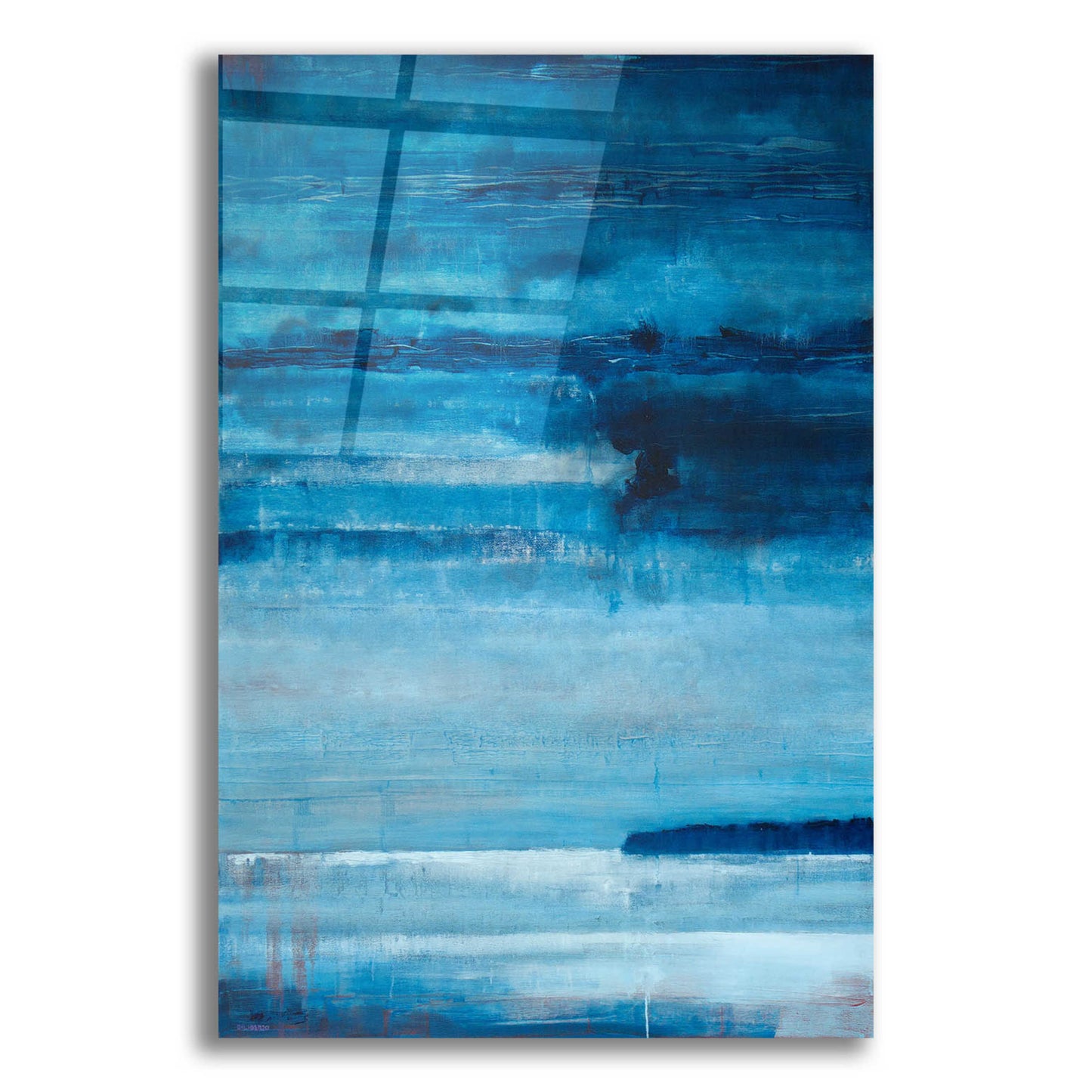 Epic Art 'Ocean Blue' by Michael A. Diliberto, Acrylic Glass Wall Art,12x16