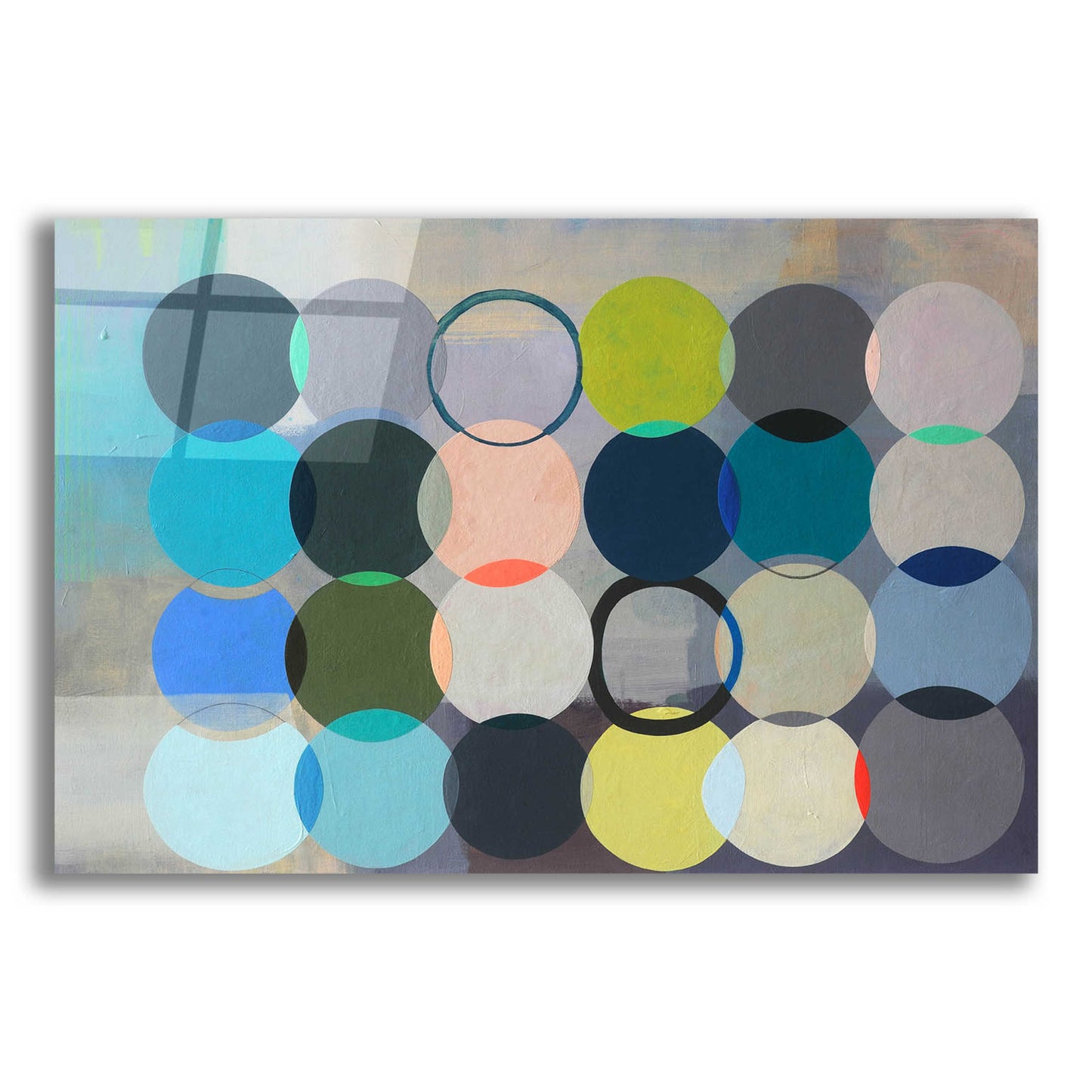 Epic Art 'All of Space Is Completely Silent' by Naomi Taitz Duffy, Acrylic Glass Wall Art,16x12