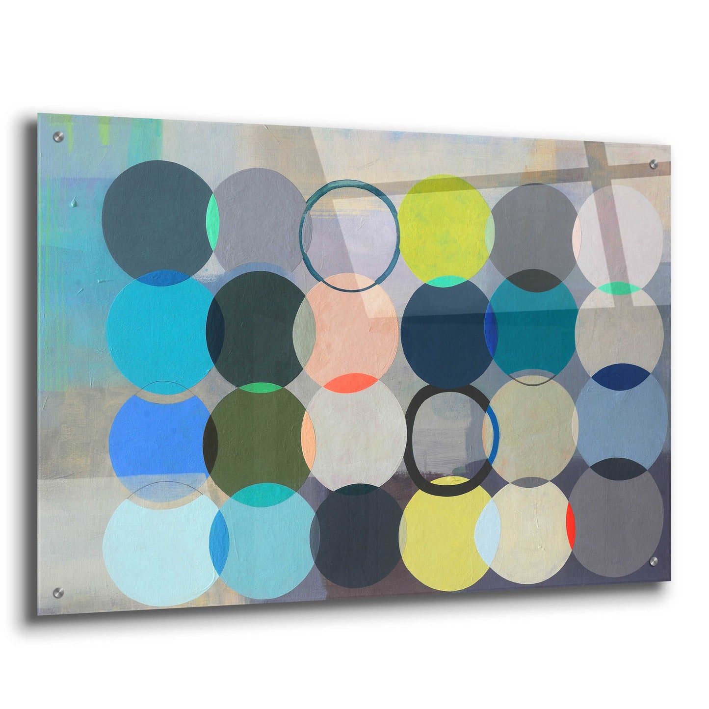 Epic Art 'All of Space Is Completely Silent' by Naomi Taitz Duffy, Acrylic Glass Wall Art,36x24