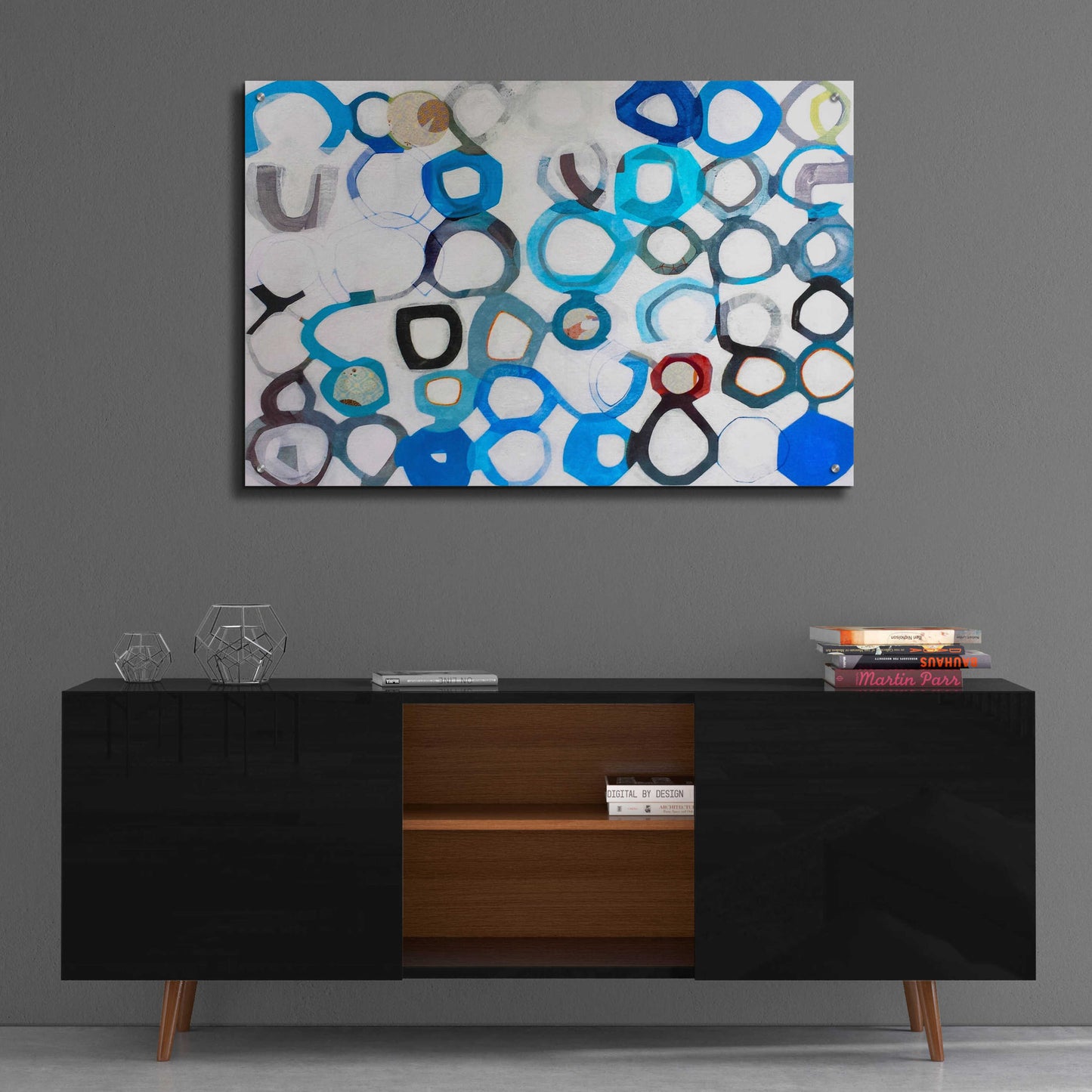 Epic Art 'Evolutions' by Naomi Taitz Duffy, Acrylic Glass Wall Art,36x24