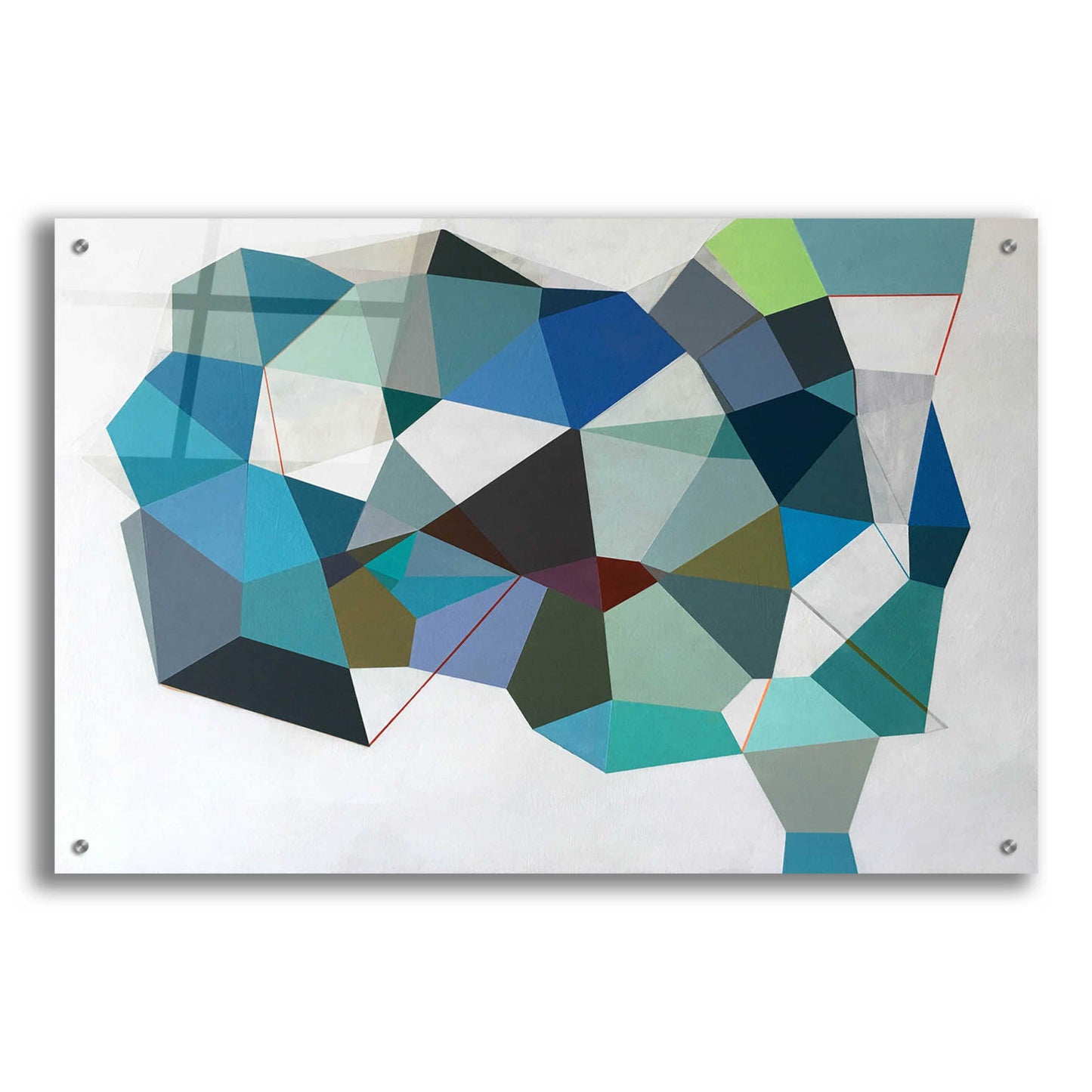 Epic Art 'No Apparent Reason' by Naomi Taitz Duffy, Acrylic Glass Wall Art,36x24