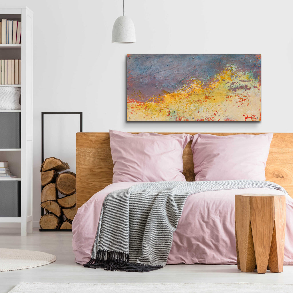 Epic Art 'Aerial' by Patrick Dennis, Acrylic Glass Wall Art,48x24