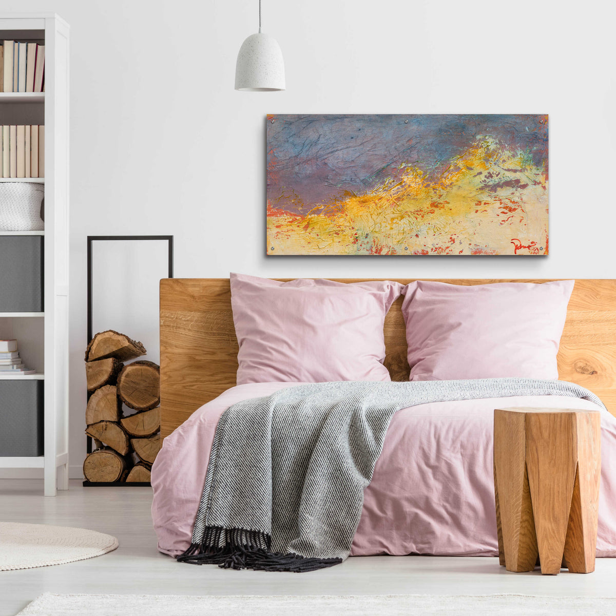 Epic Art 'Aerial' by Patrick Dennis, Acrylic Glass Wall Art,48x24