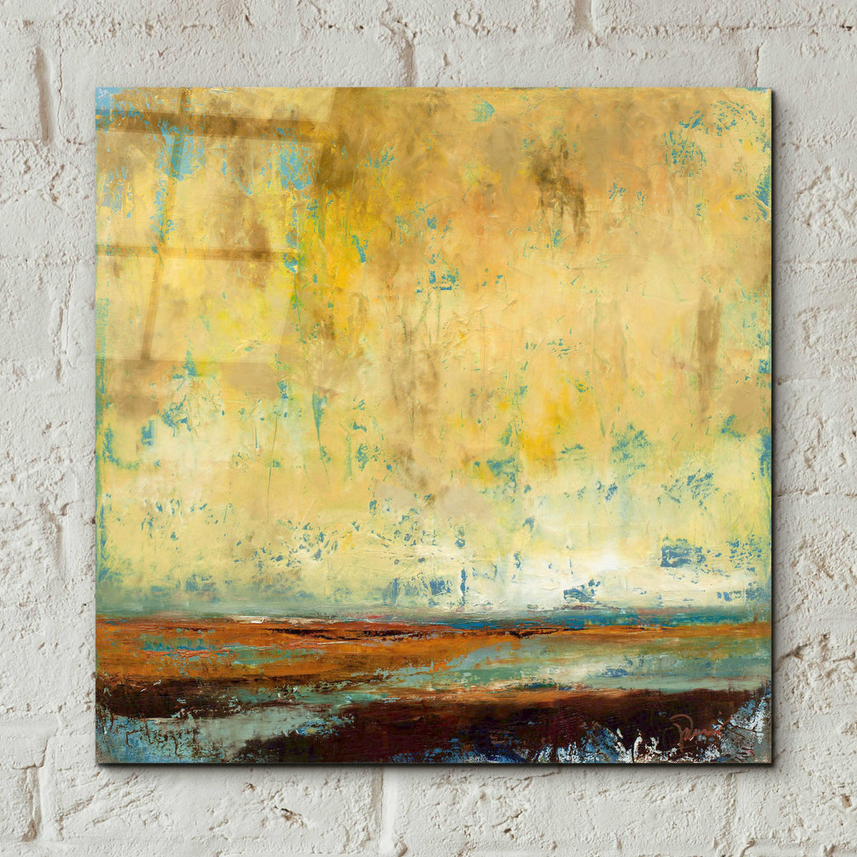 Epic Art 'Air Quality' by Patrick Dennis, Acrylic Glass Wall Art,12x12
