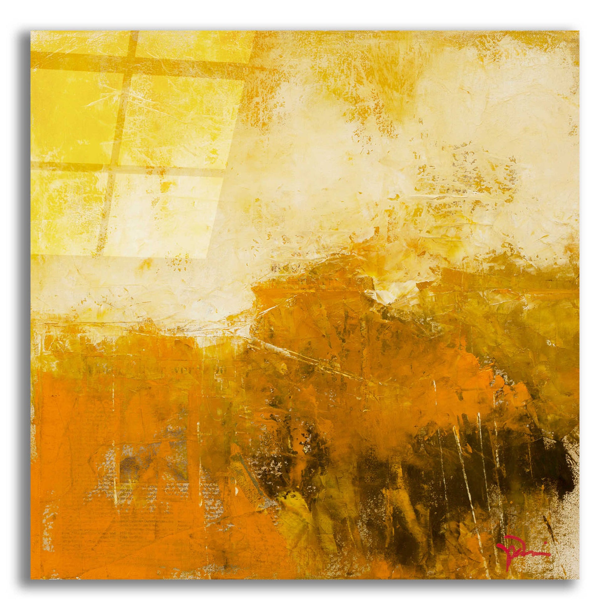 Epic Art 'Autumn of Life' by Patrick Dennis, Acrylic Glass Wall Art,12x12