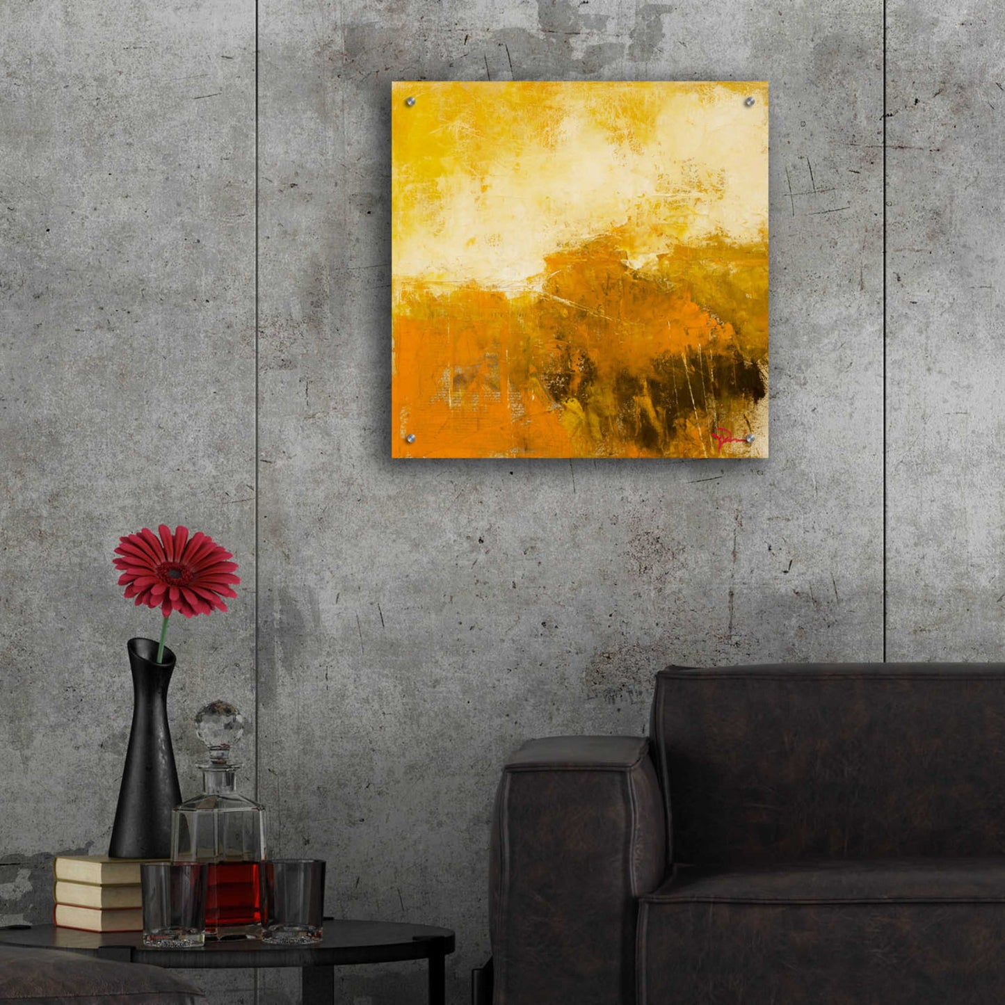 Epic Art 'Autumn of Life' by Patrick Dennis, Acrylic Glass Wall Art,24x24