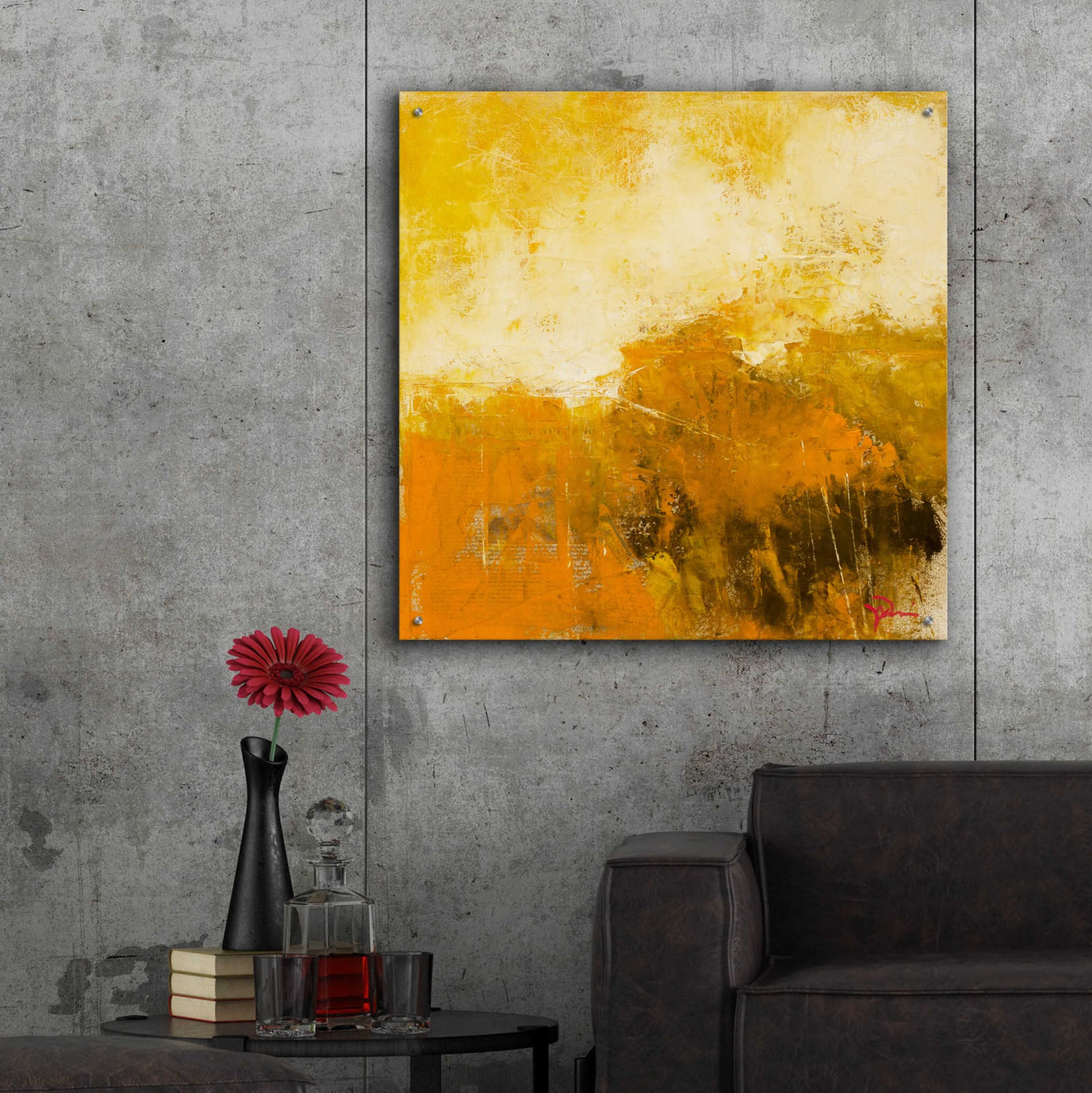 Epic Art 'Autumn of Life' by Patrick Dennis, Acrylic Glass Wall Art,36x36