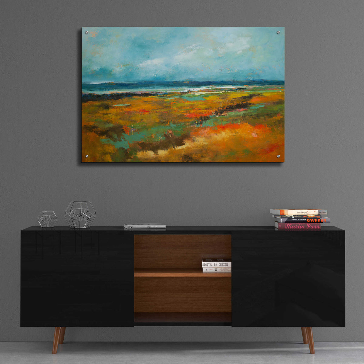 Epic Art 'Benchmarks' by Patrick Dennis, Acrylic Glass Wall Art,36x24