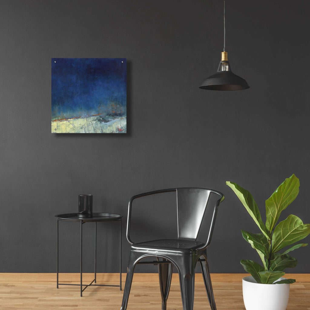 Epic Art 'Dugout' by Patrick Dennis, Acrylic Glass Wall Art,24x24