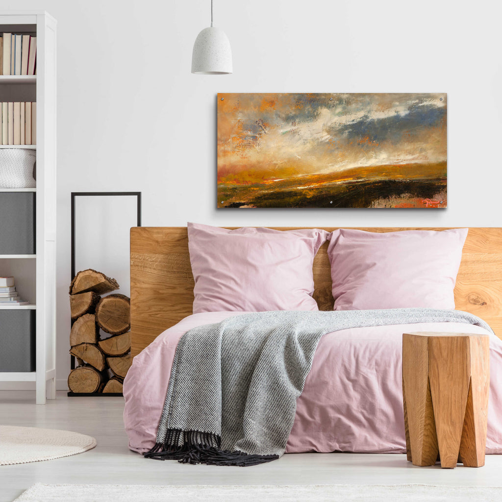Epic Art 'Last of The Green' by Patrick Dennis, Acrylic Glass Wall Art,48x24