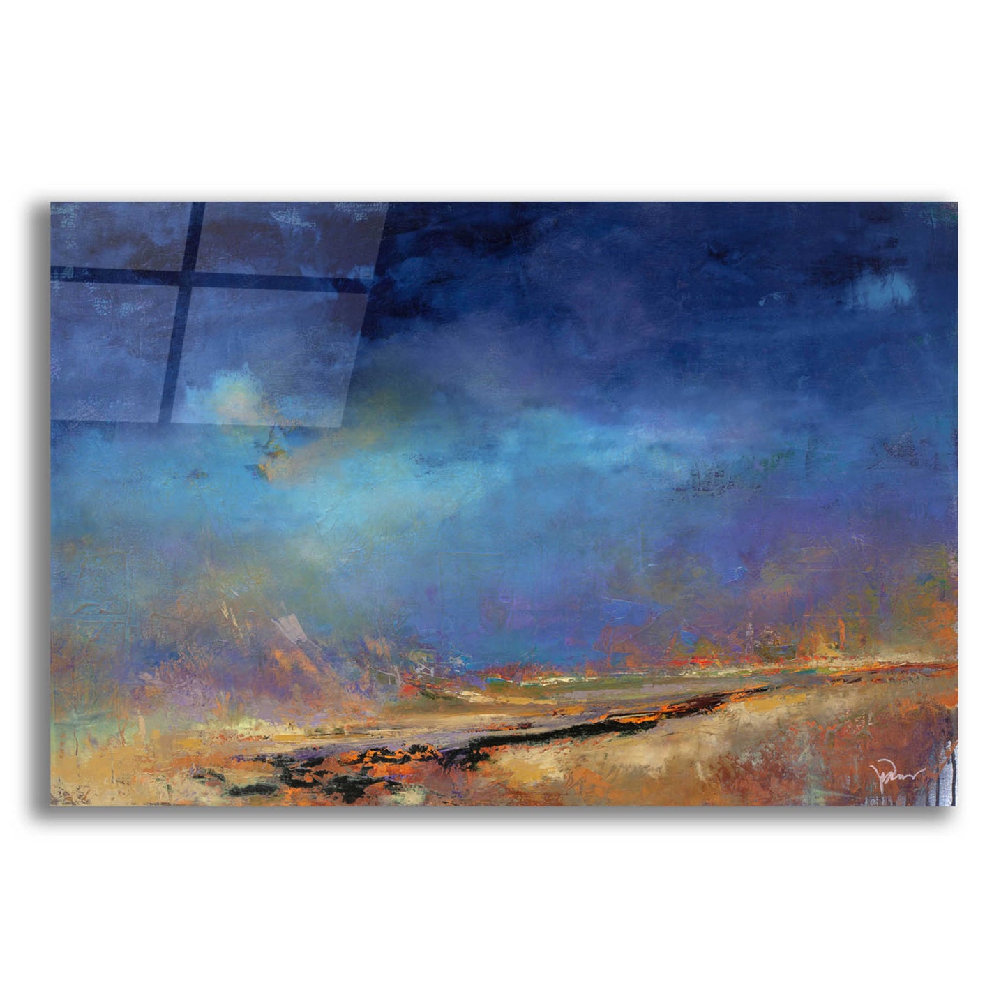 Epic Art 'Lost Land' by Patrick Dennis, Acrylic Glass Wall Art,16x12