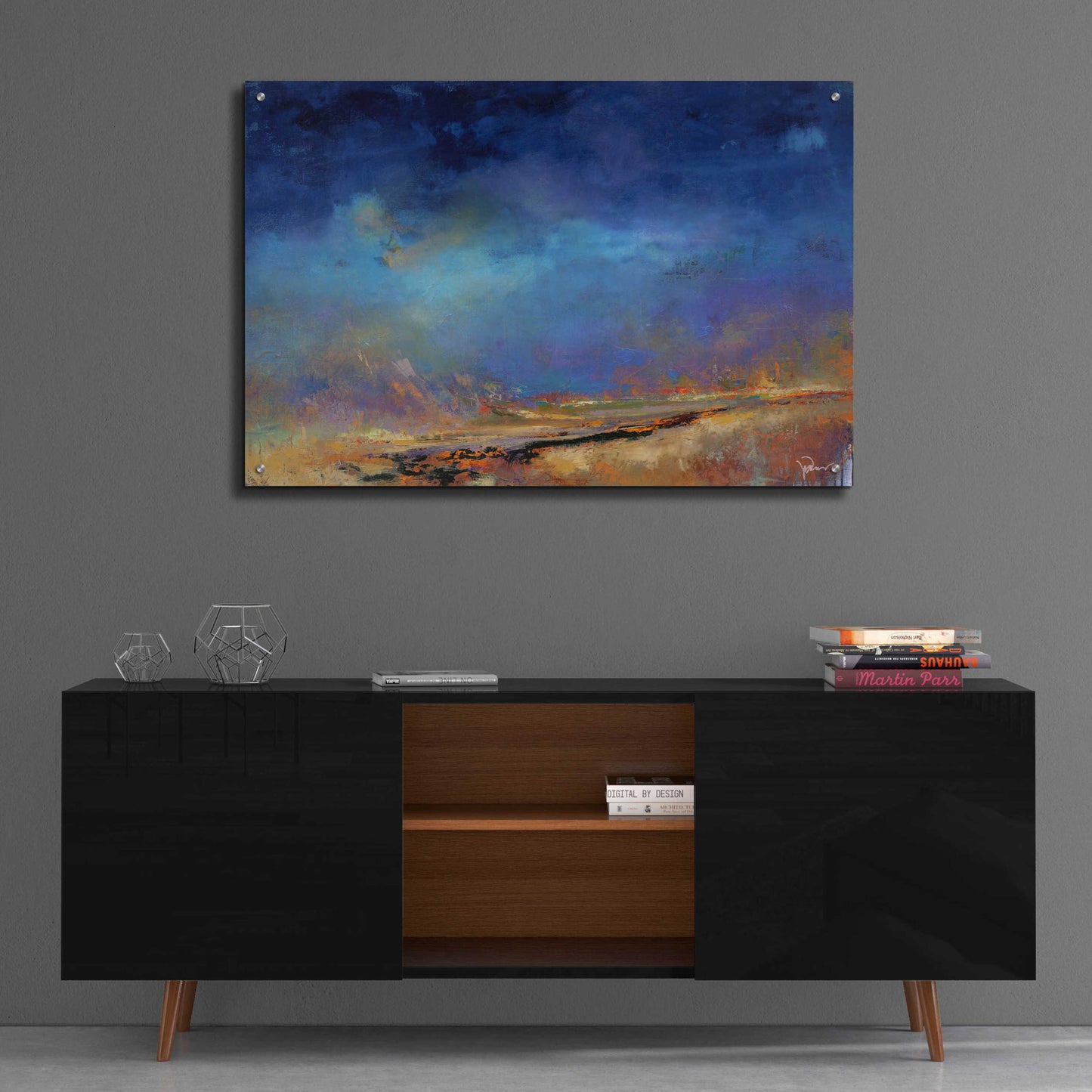 Epic Art 'Lost Land' by Patrick Dennis, Acrylic Glass Wall Art,36x24