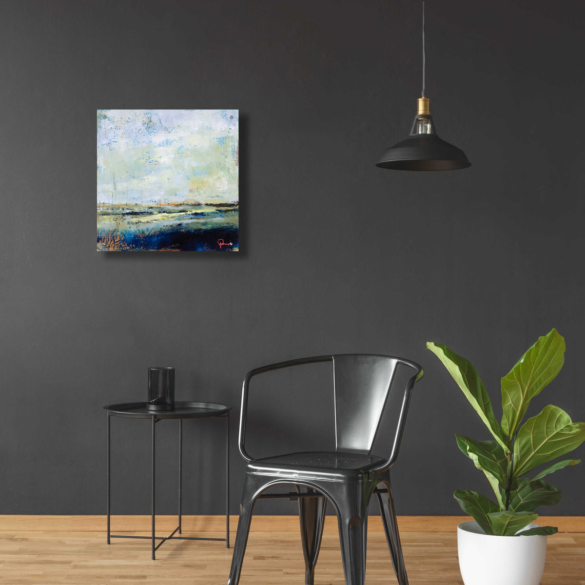 Epic Art 'Low Tide' by Patrick Dennis, Acrylic Glass Wall Art,24x24