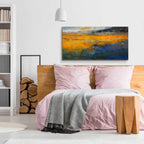 Epic Art 'Marshes' by Patrick Dennis, Acrylic Glass Wall Art,48x24