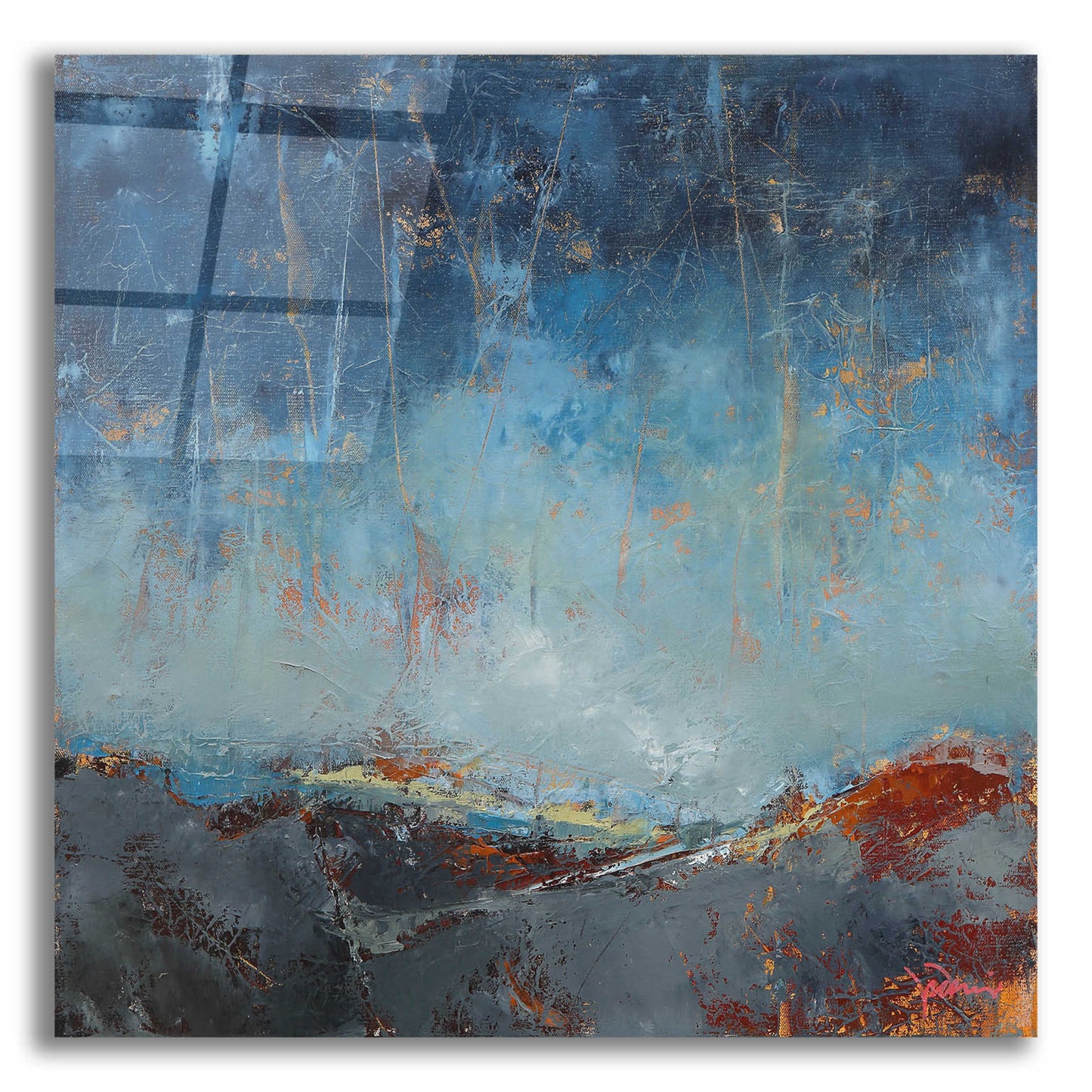 Epic Art 'The Pass' by Patrick Dennis, Acrylic Glass Wall Art,12x12