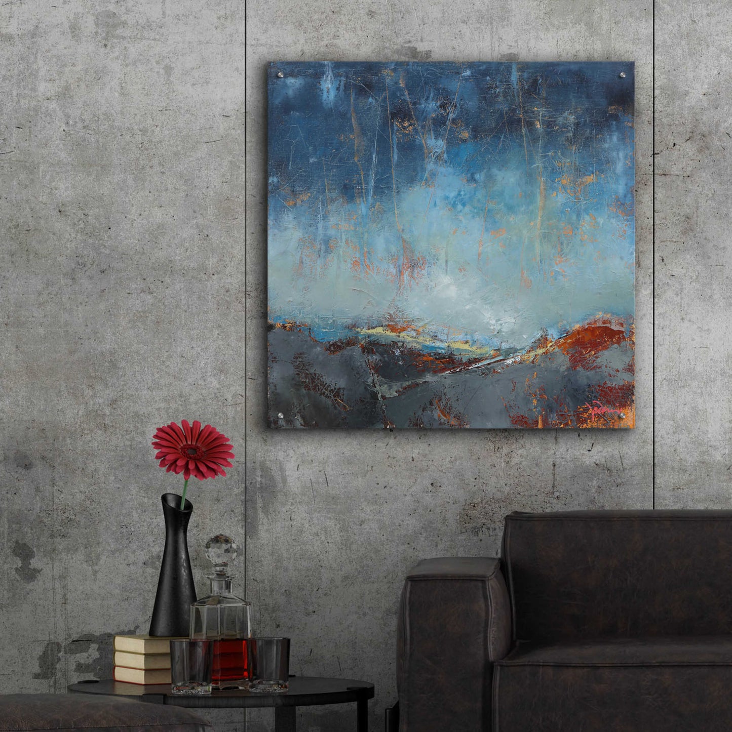 Epic Art 'The Pass' by Patrick Dennis, Acrylic Glass Wall Art,36x36