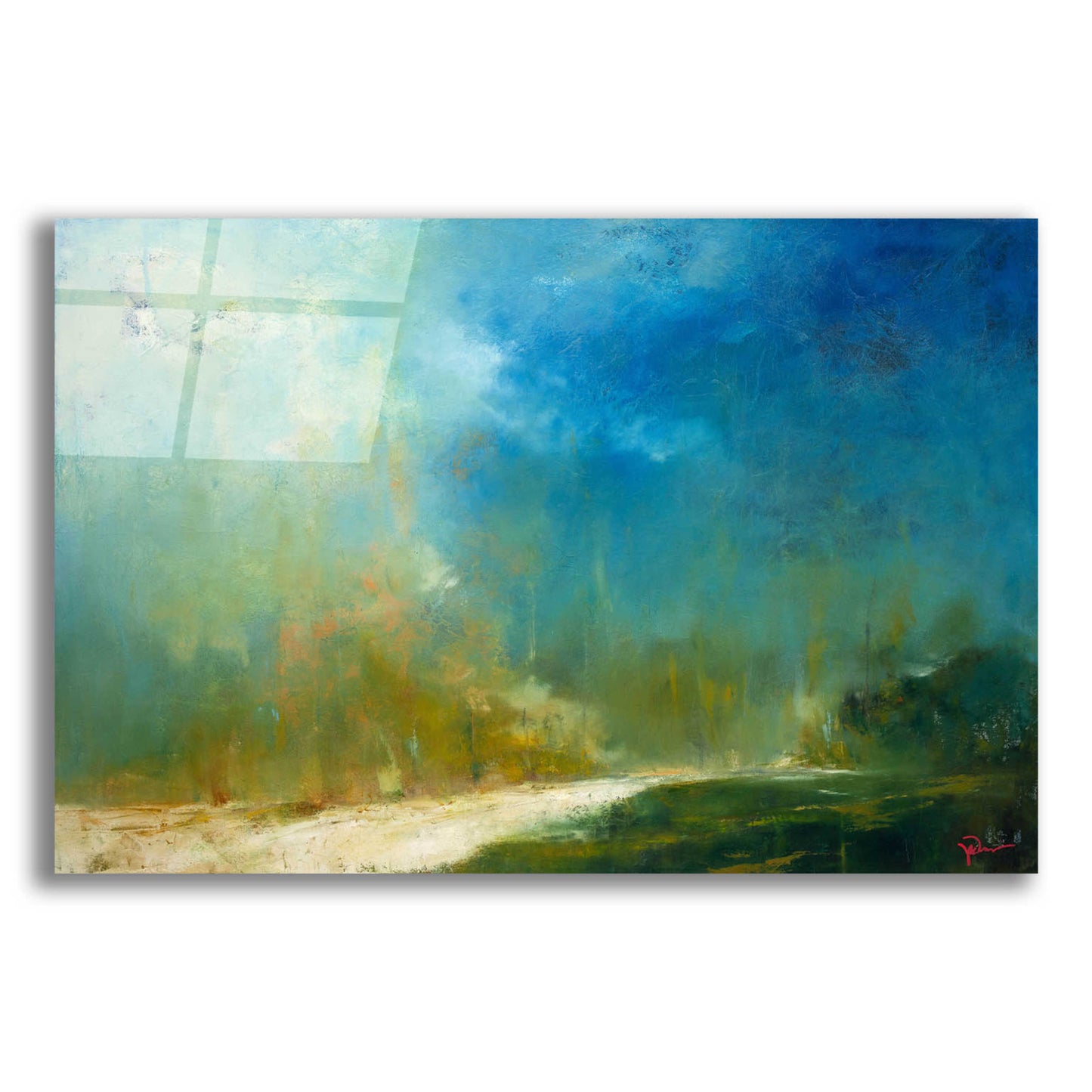 Epic Art 'The Path' by Patrick Dennis, Acrylic Glass Wall Art,16x12