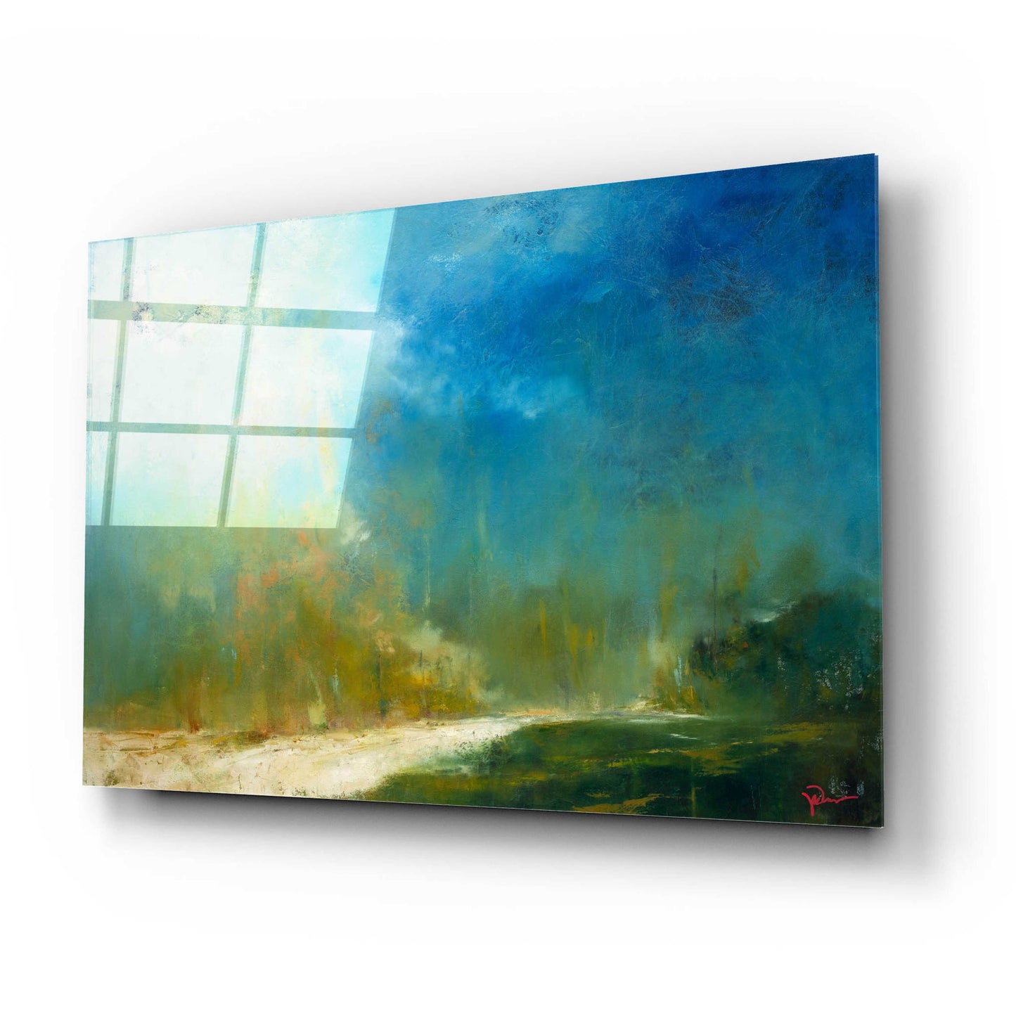 Epic Art 'The Path' by Patrick Dennis, Acrylic Glass Wall Art,24x16