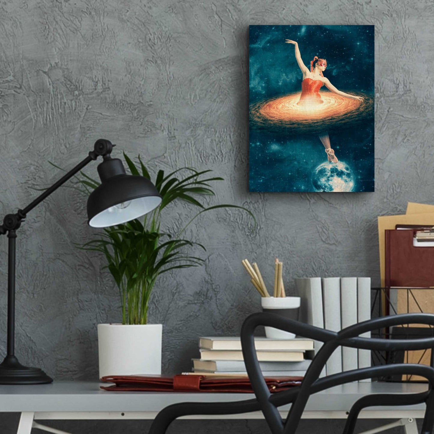 Epic Art 'Prima Ballerina Assoluta' by Paula Belle Flores, Acrylic Glass Wall Art,12x16