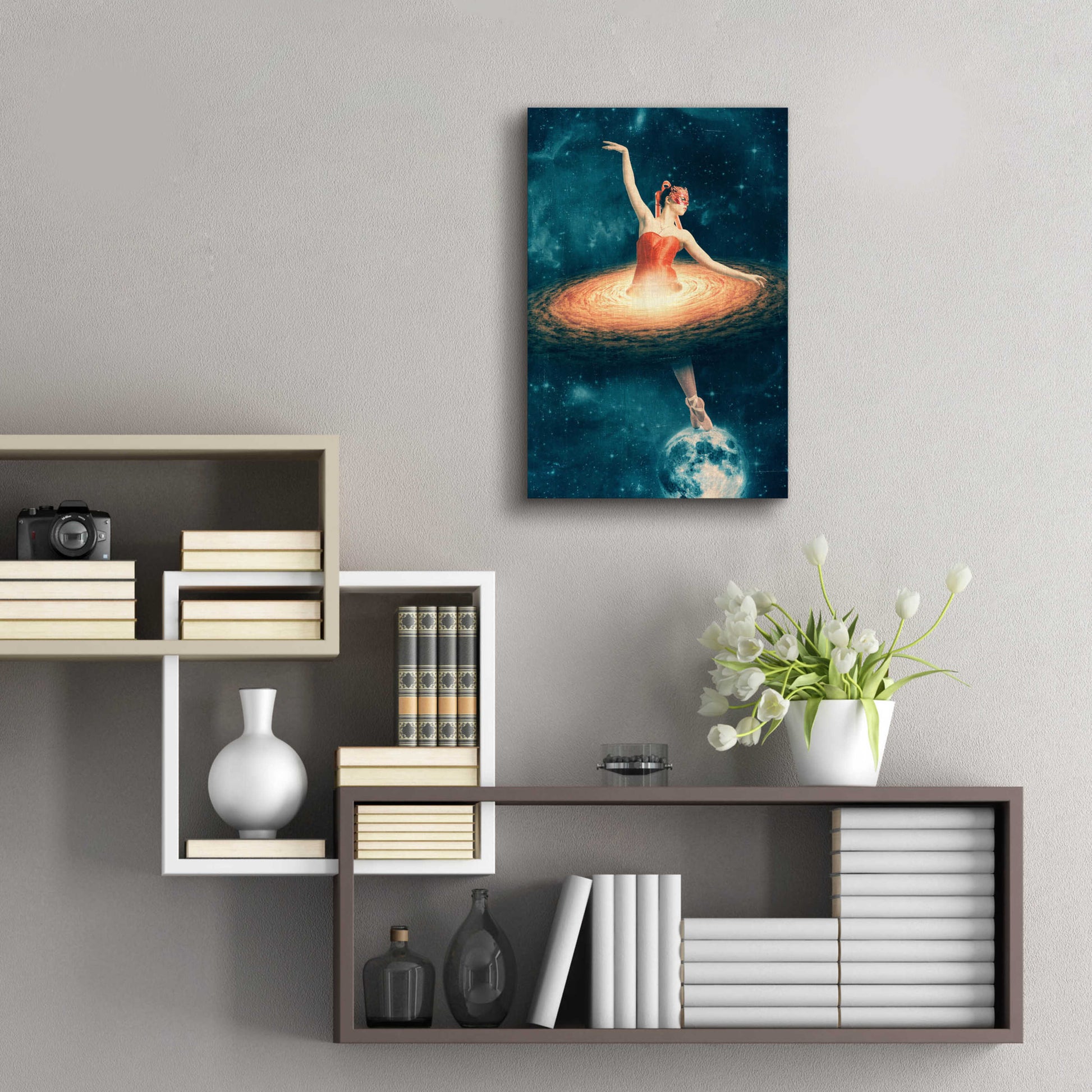 Epic Art 'Prima Ballerina Assoluta' by Paula Belle Flores, Acrylic Glass Wall Art,16x24