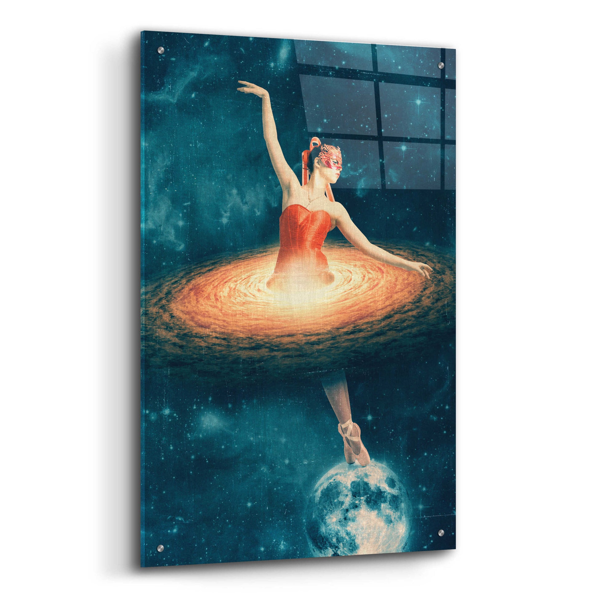 Epic Art 'Prima Ballerina Assoluta' by Paula Belle Flores, Acrylic Glass Wall Art,24x36