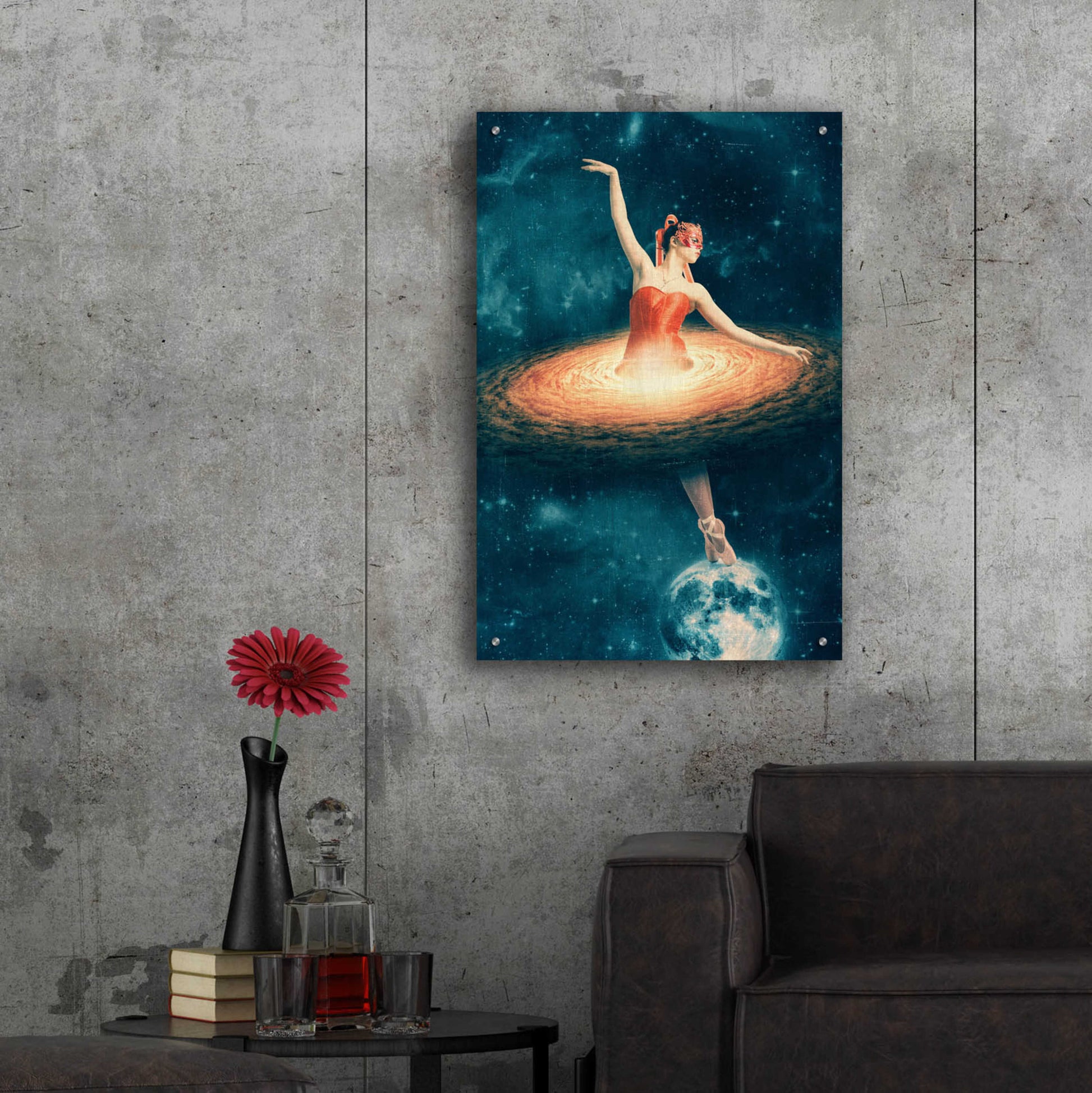 Epic Art 'Prima Ballerina Assoluta' by Paula Belle Flores, Acrylic Glass Wall Art,24x36