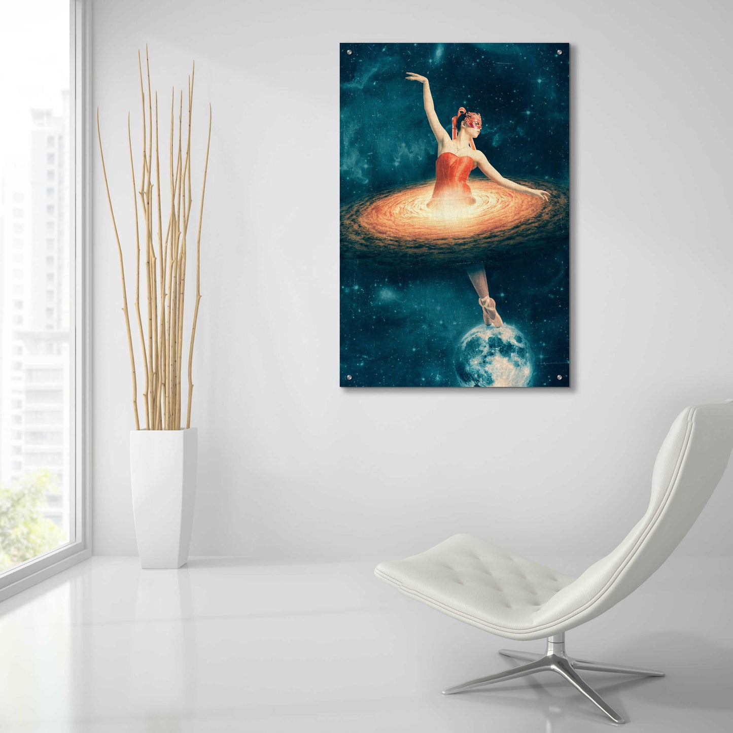 Epic Art 'Prima Ballerina Assoluta' by Paula Belle Flores, Acrylic Glass Wall Art,24x36