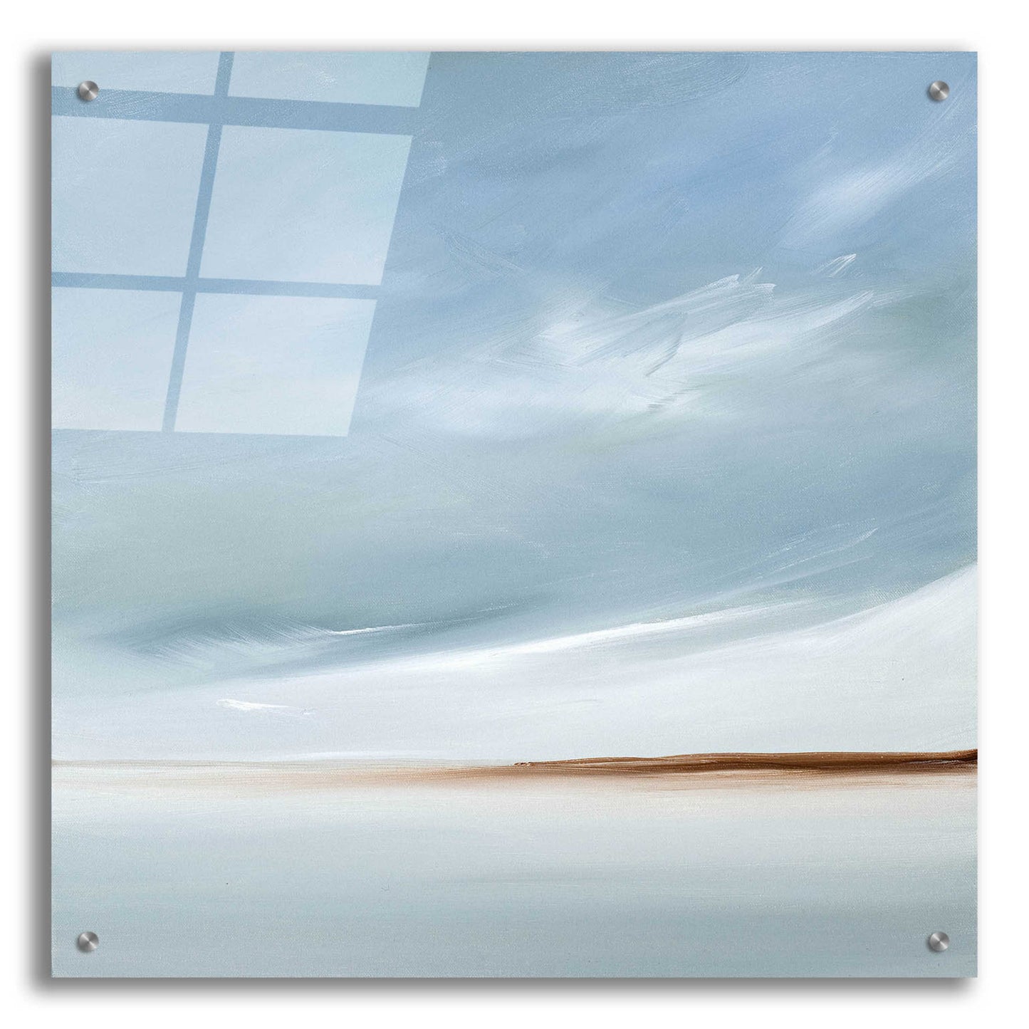 Epic Art 'Journey II' by Rick Fleury, Acrylic Glass Wall Art,24x24