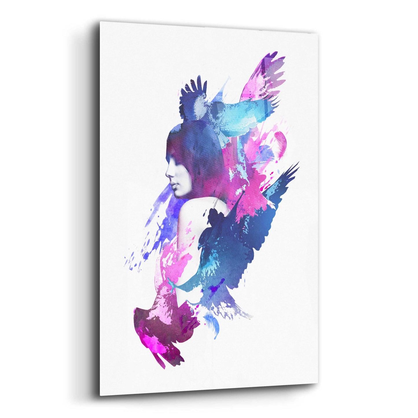 Epic Art 'Bloody Fight' by Robert Farkas, Acrylic Glass Wall Art,12x16