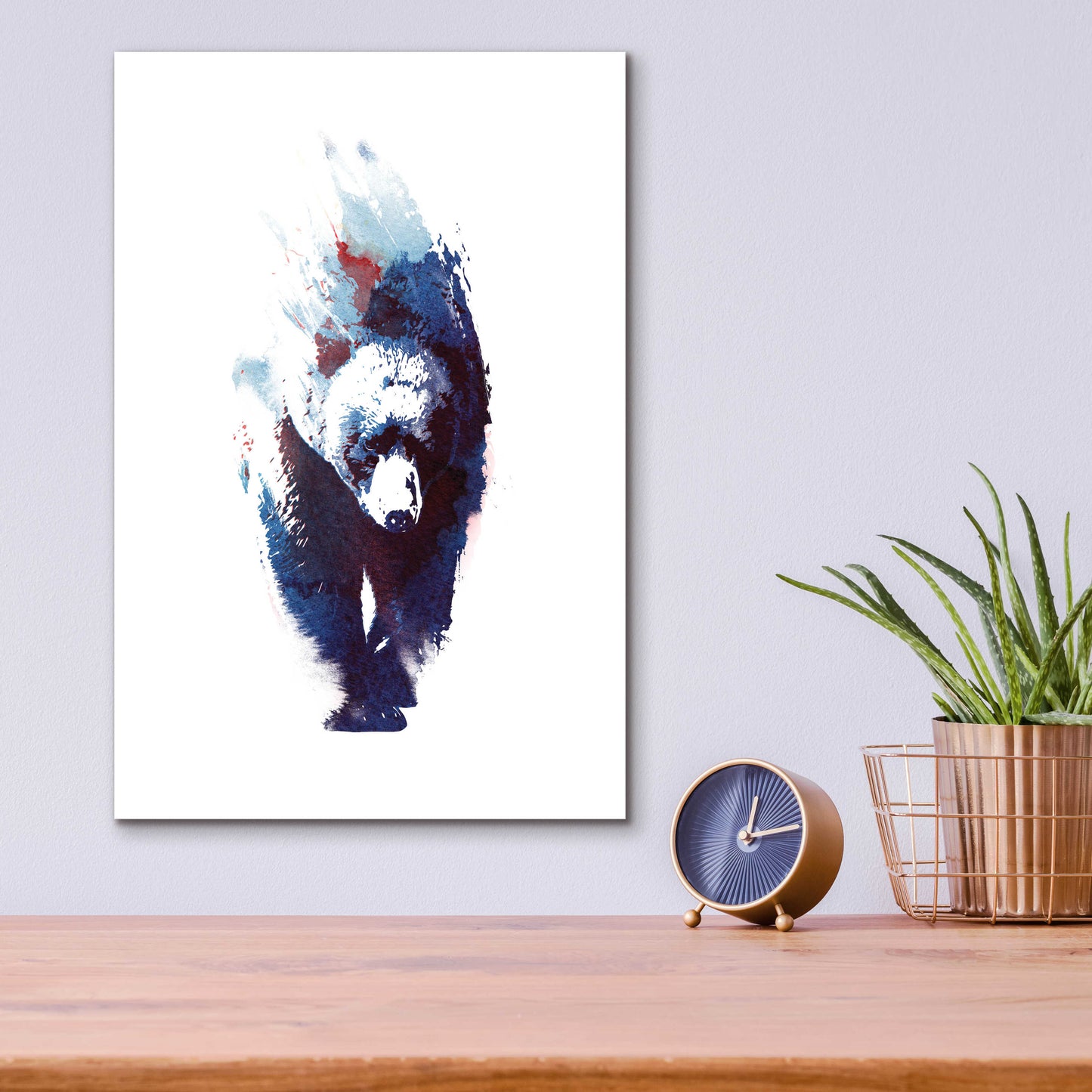 Epic Art 'Death Run' by Robert Farkas, Acrylic Glass Wall Art,12x16