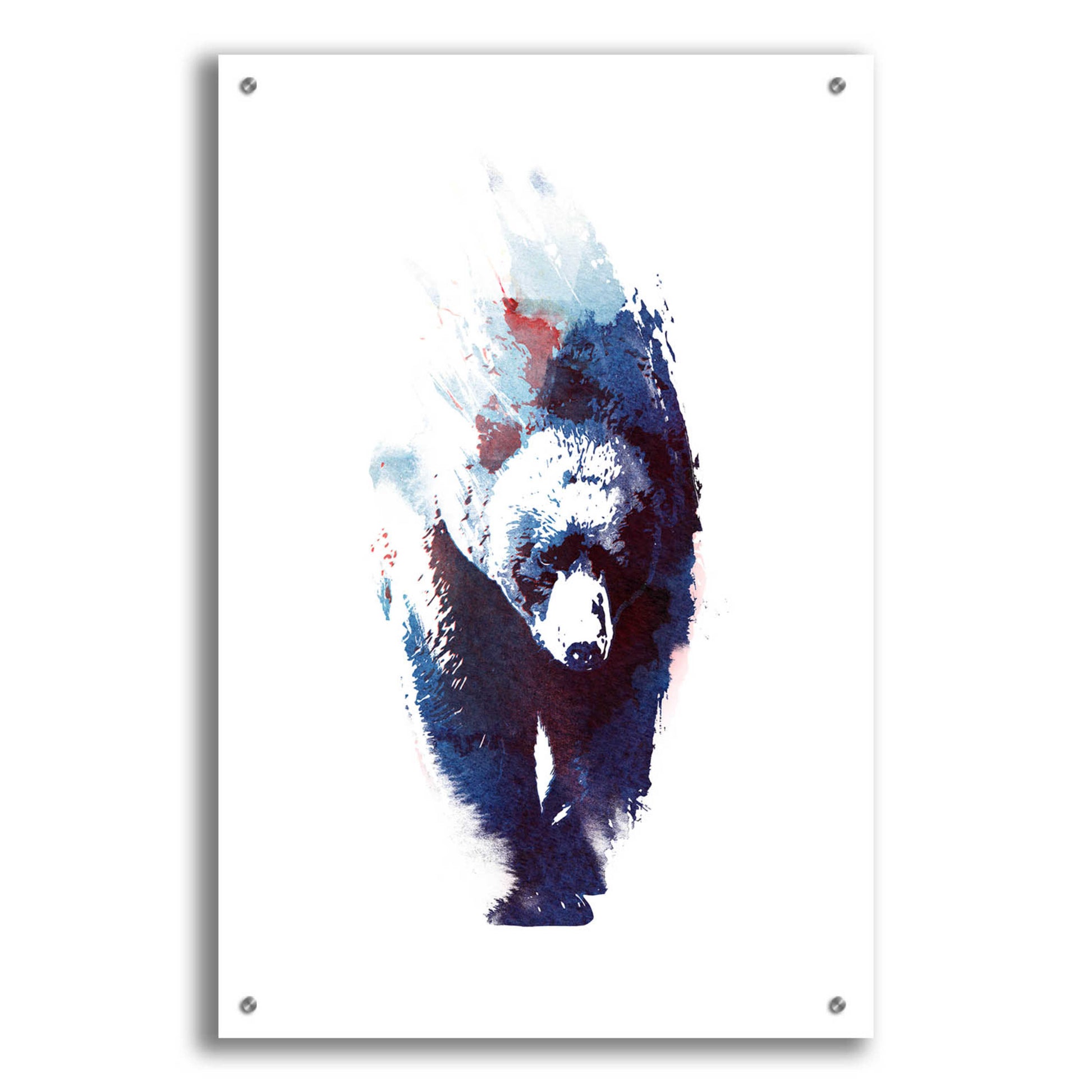 Epic Art 'Death Run' by Robert Farkas, Acrylic Glass Wall Art,24x36