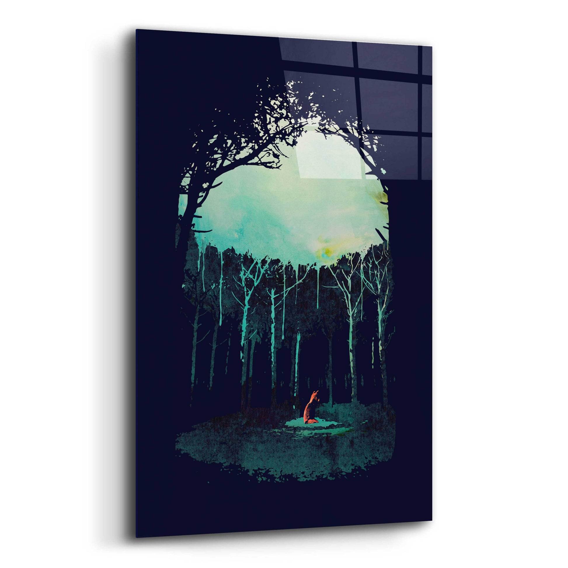 Epic Art 'Deep In The Forest' by Robert Farkas, Acrylic Glass Wall Art,12x16