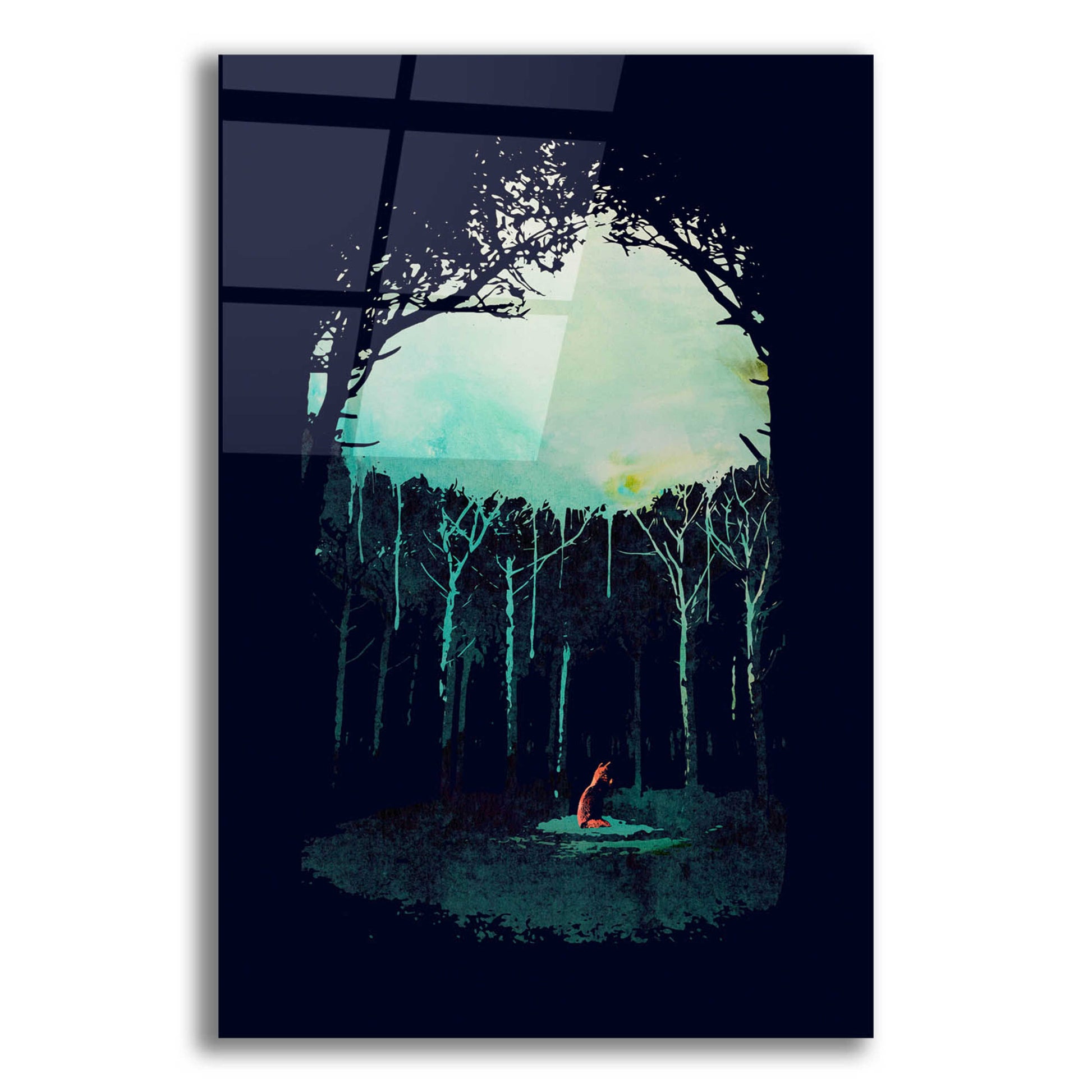 Epic Art 'Deep In The Forest' by Robert Farkas, Acrylic Glass Wall Art,12x16