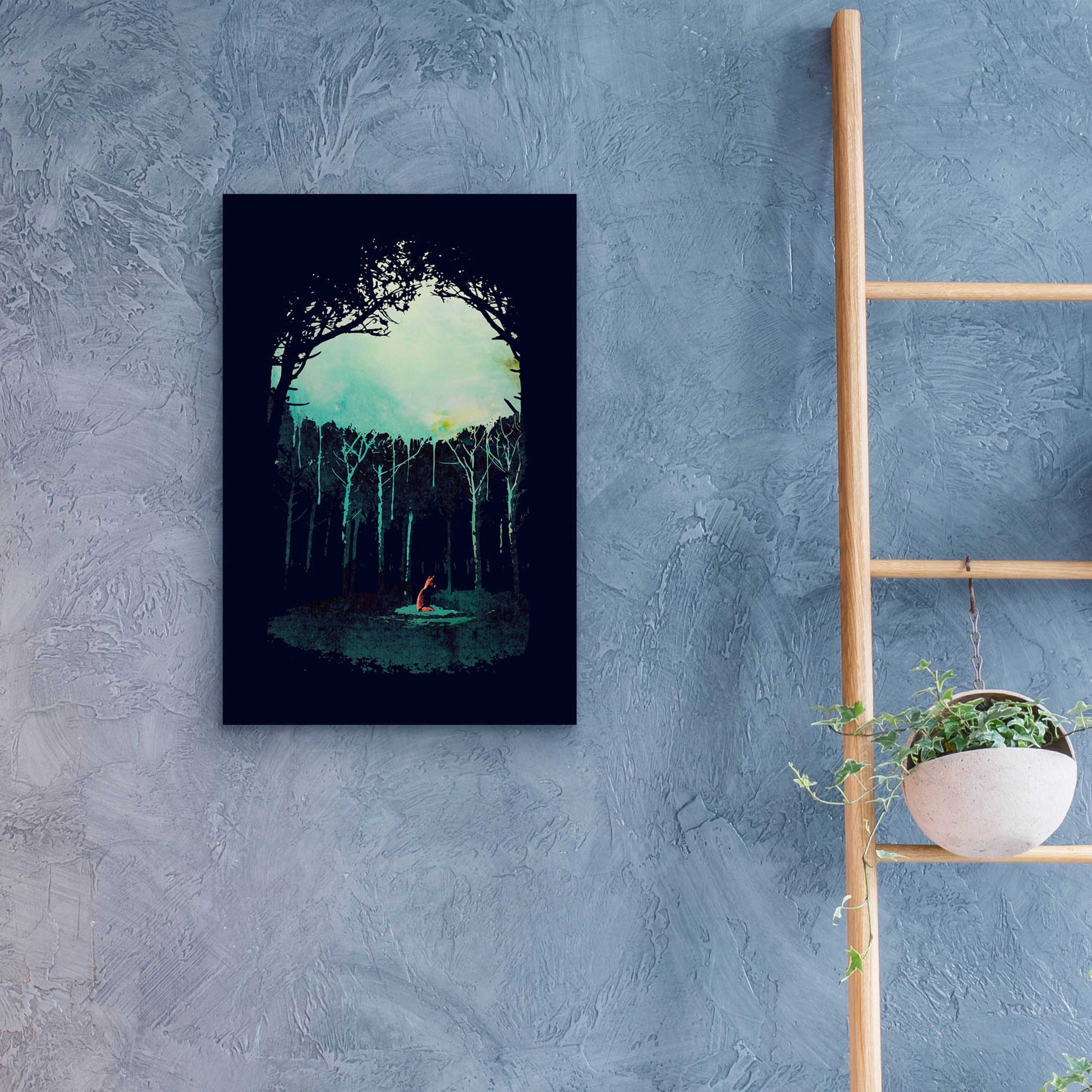 Epic Art 'Deep In The Forest' by Robert Farkas, Acrylic Glass Wall Art,16x24