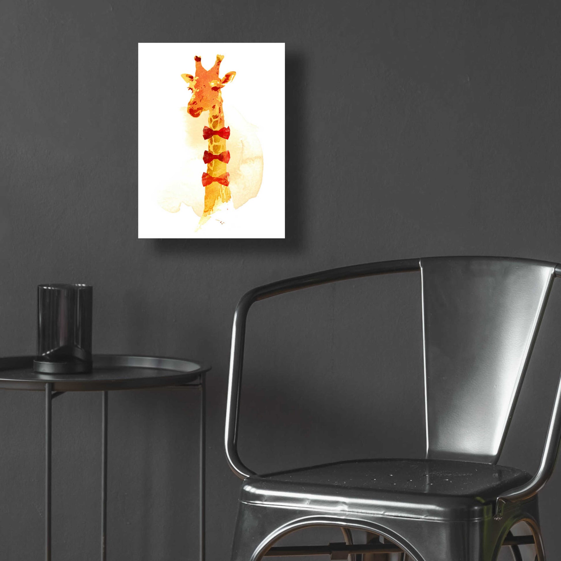 Epic Art 'Elegant Giraffe' by Robert Farkas, Acrylic Glass Wall Art,12x16