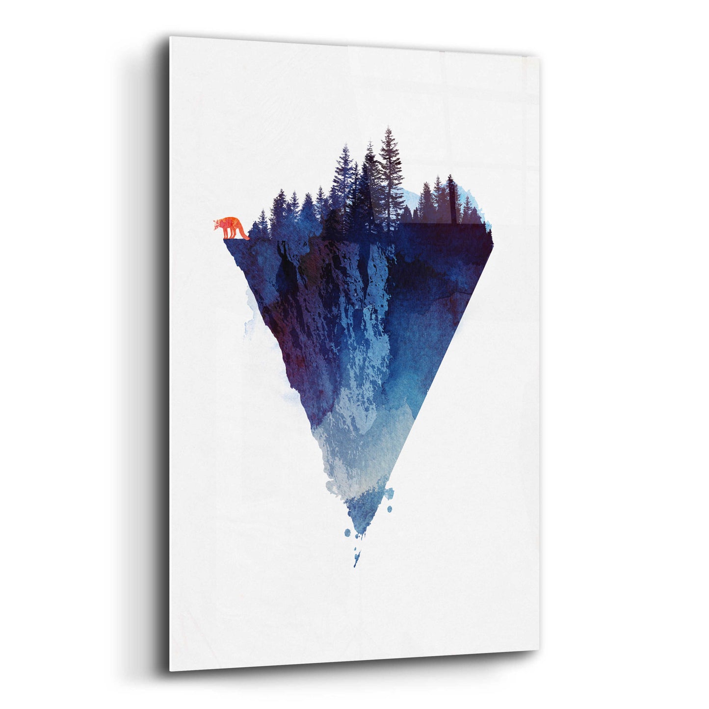 Epic Art 'Near To The Edge' by Robert Farkas, Acrylic Glass Wall Art,12x16