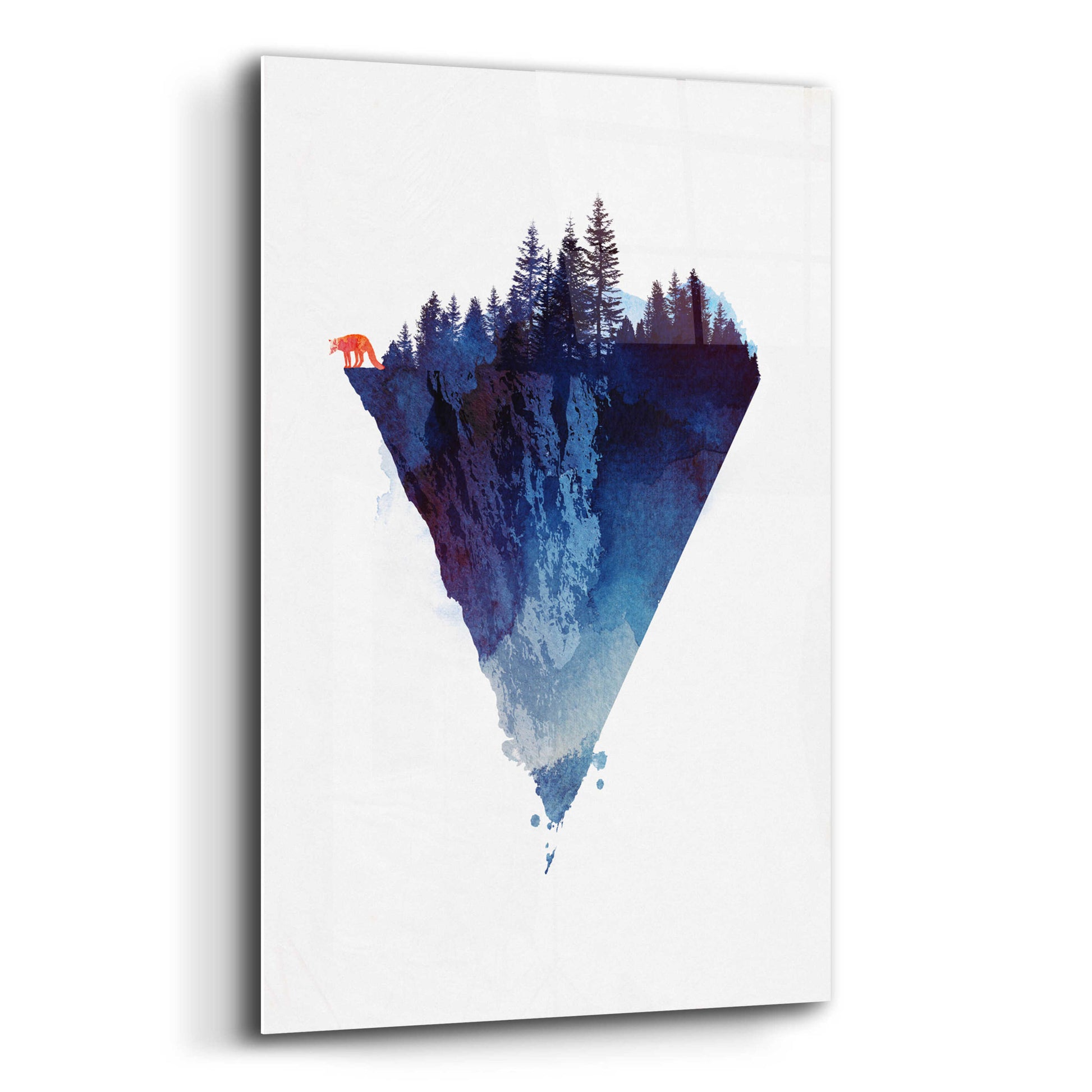 Epic Art 'Near To The Edge' by Robert Farkas, Acrylic Glass Wall Art,12x16