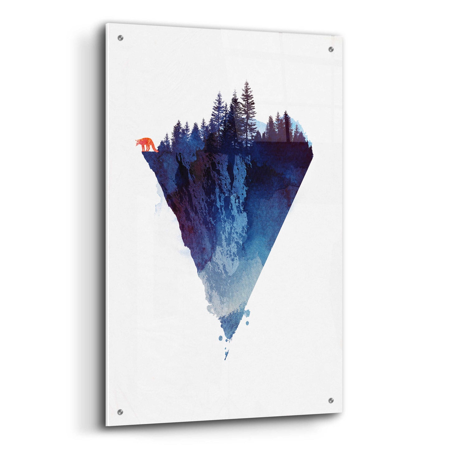 Epic Art 'Near To The Edge' by Robert Farkas, Acrylic Glass Wall Art,24x36