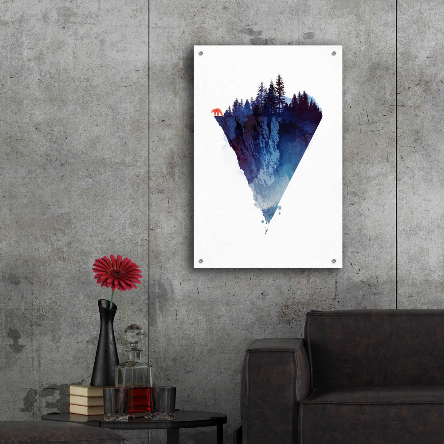 Epic Art 'Near To The Edge' by Robert Farkas, Acrylic Glass Wall Art,24x36