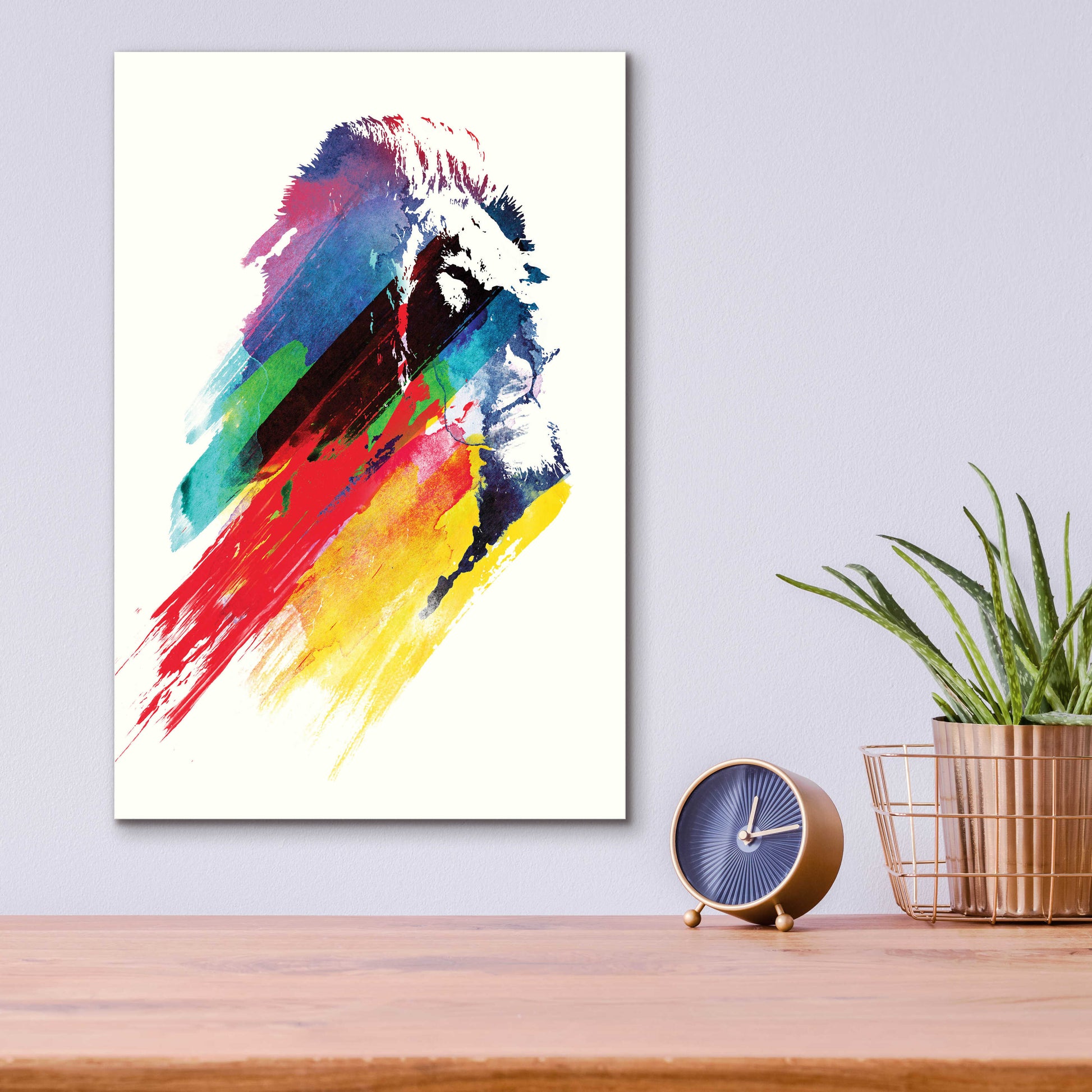 Epic Art 'Our Hero' by Robert Farkas, Acrylic Glass Wall Art,12x16