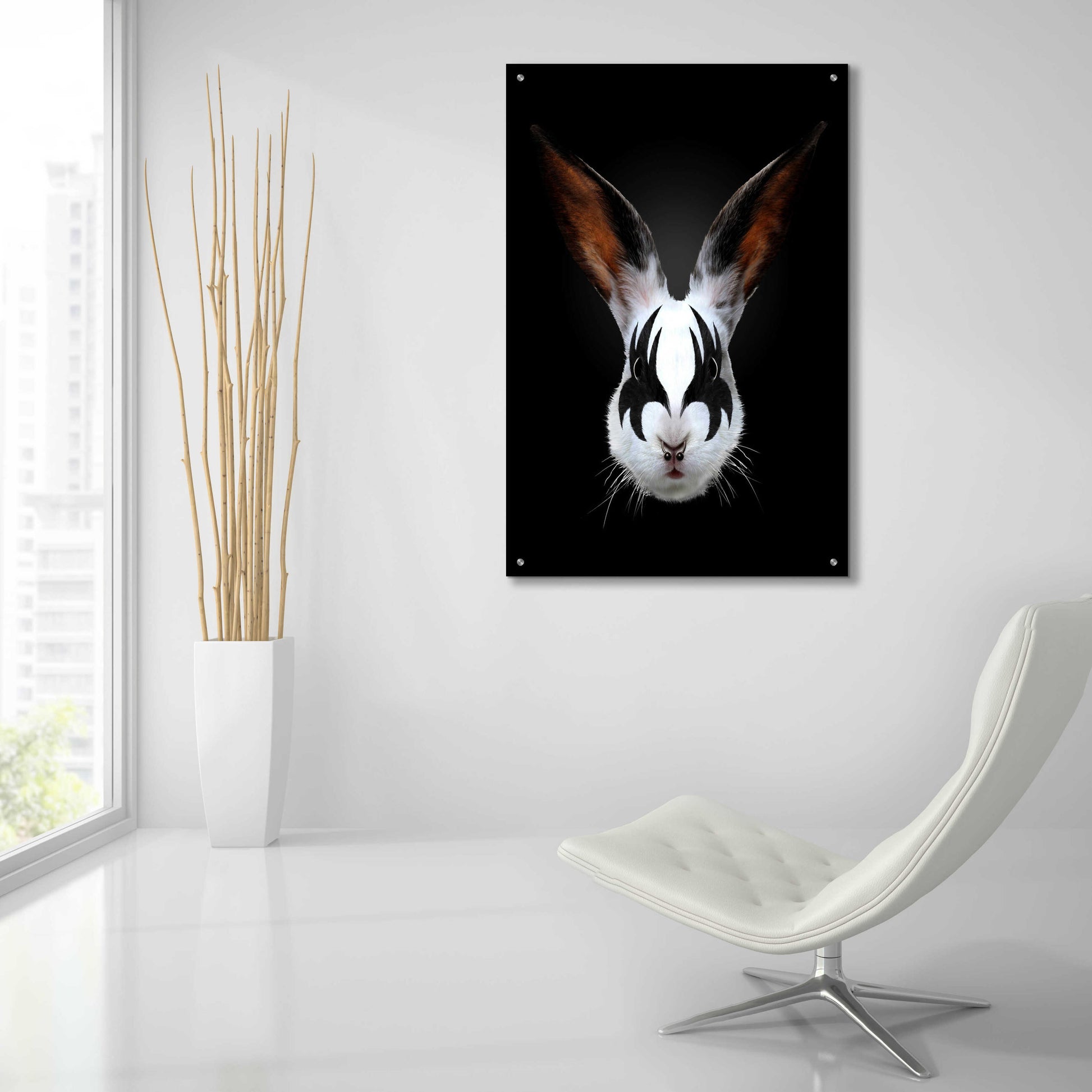 Epic Art 'Rabbit Rocks' by Robert Farkas, Acrylic Glass Wall Art,24x36