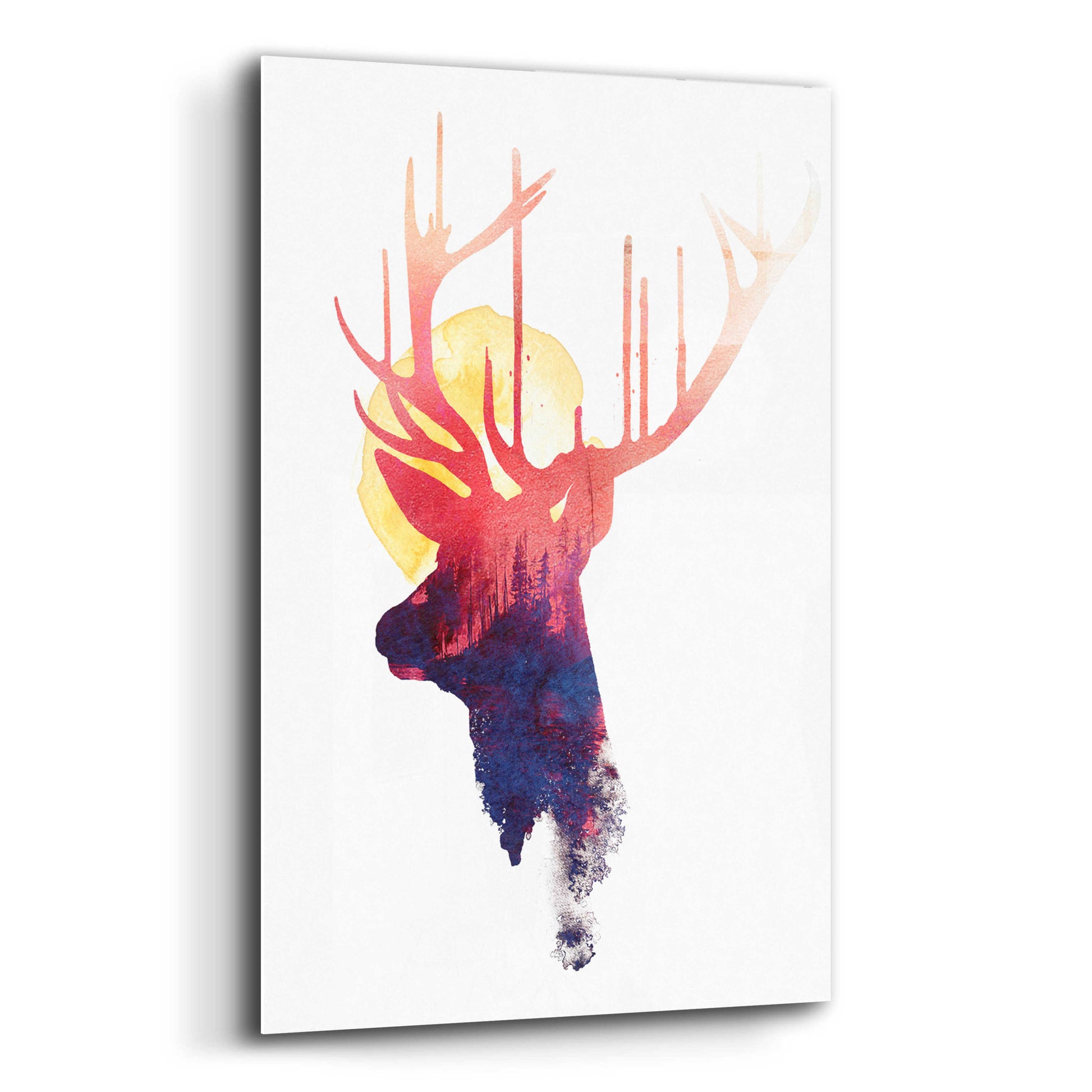 Epic Art 'The Burning Sun' by Robert Farkas, Acrylic Glass Wall Art,12x16